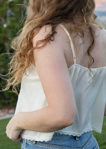 betty lace tank