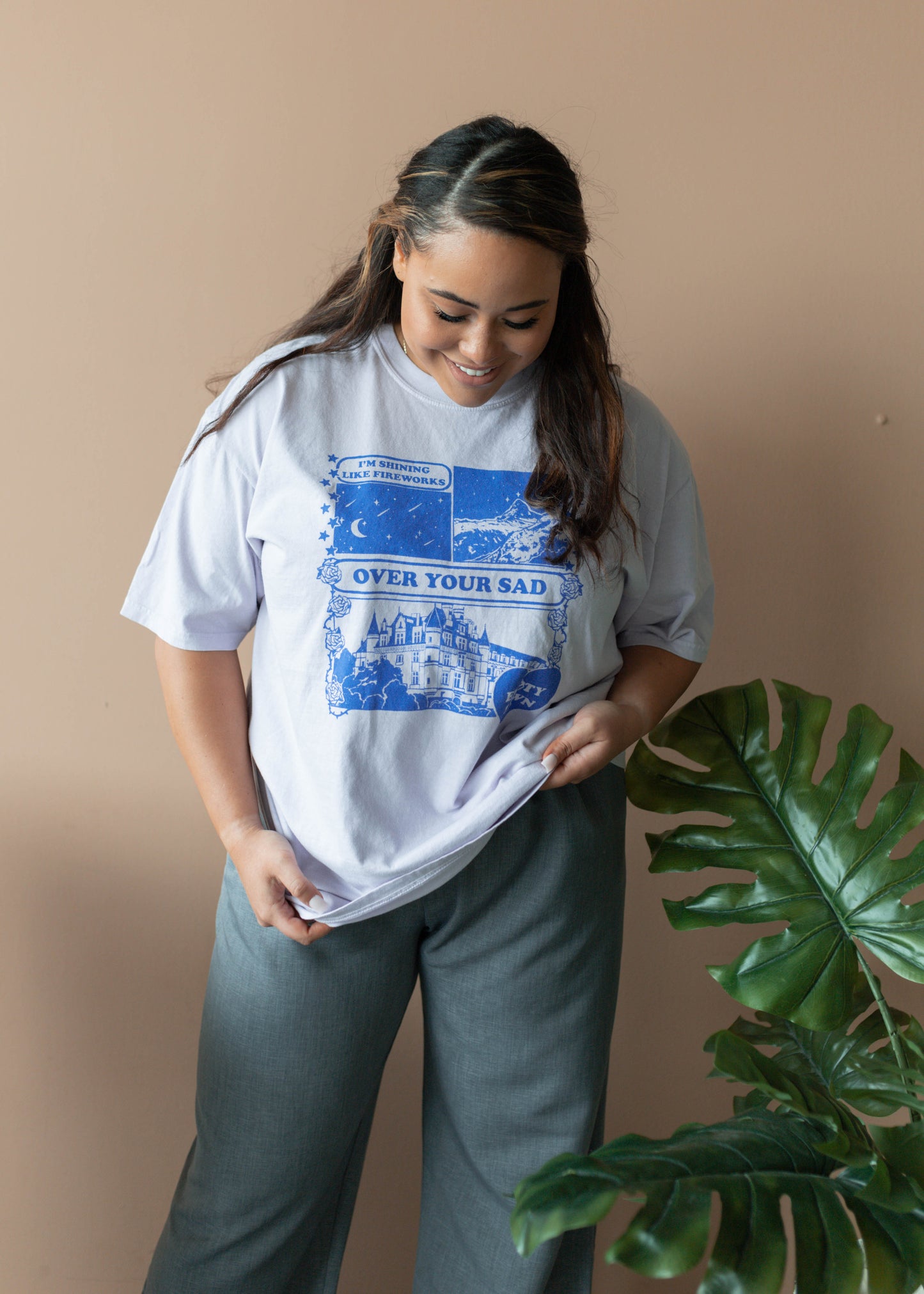 shining like fireworks tee