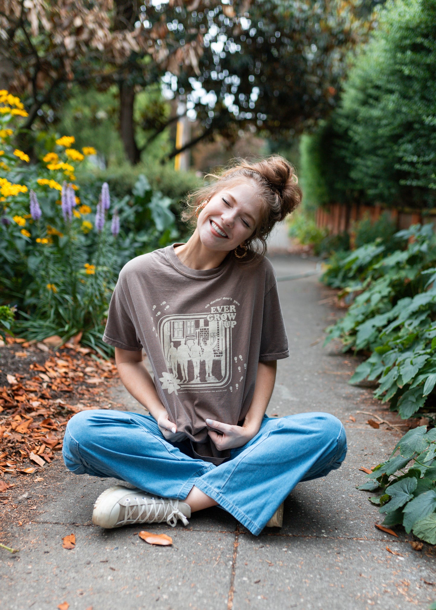 never grow up x marauders tee
