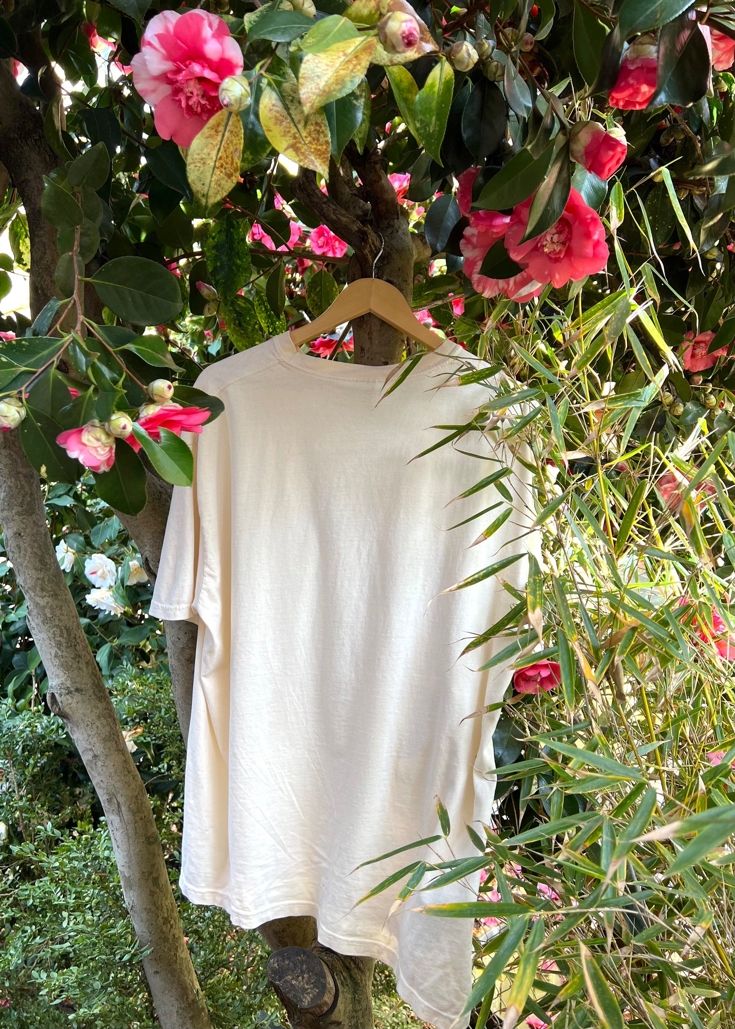 i've got my girls tee in ivory / blue