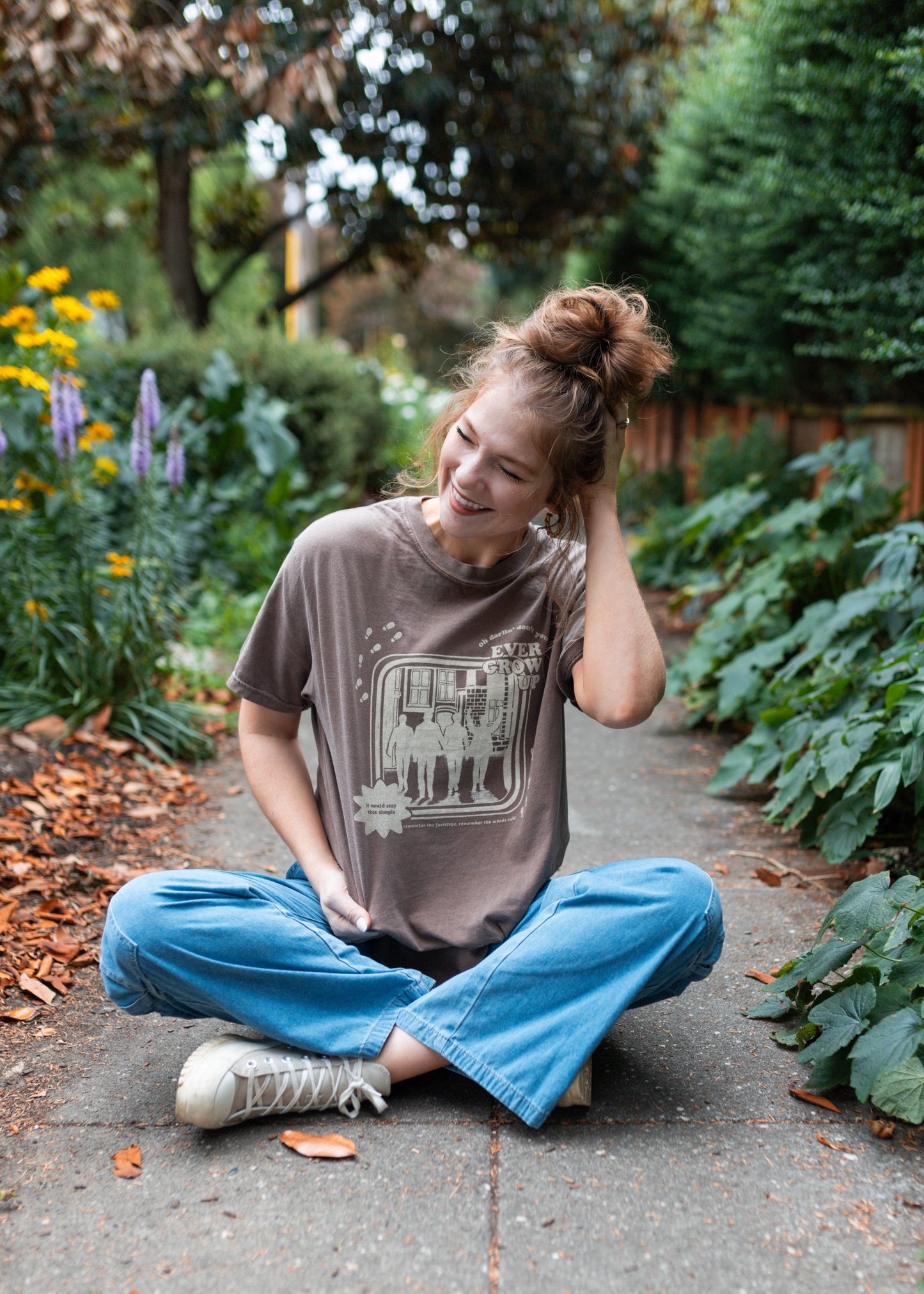 never grow up x marauders tee