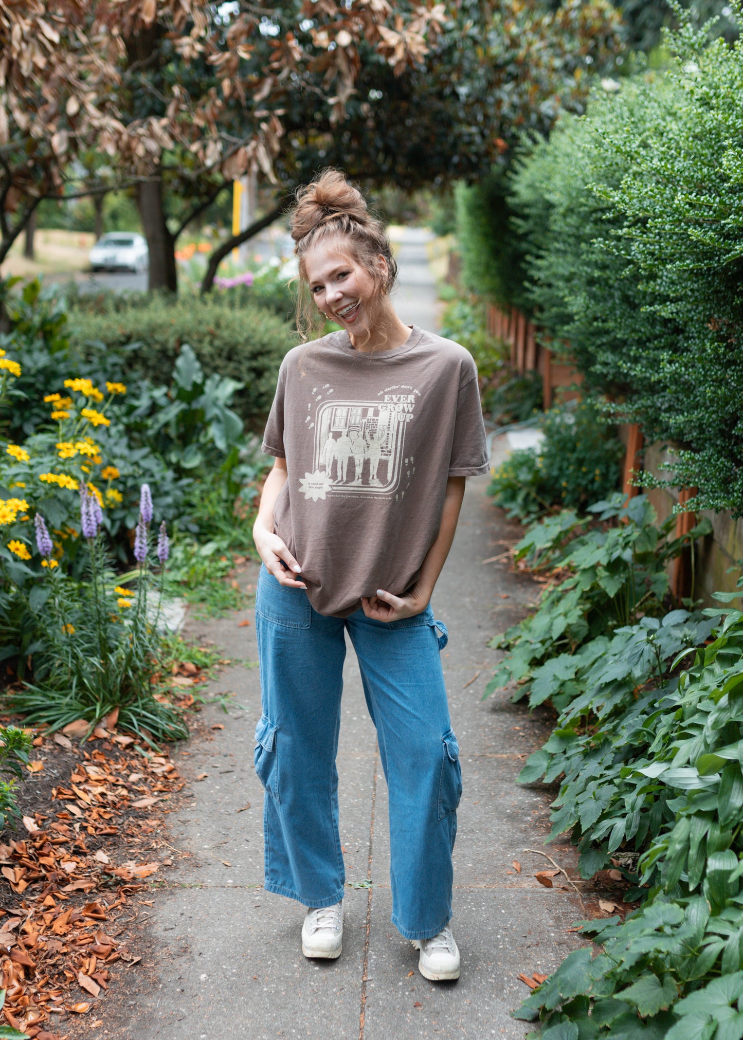 never grow up x marauders tee