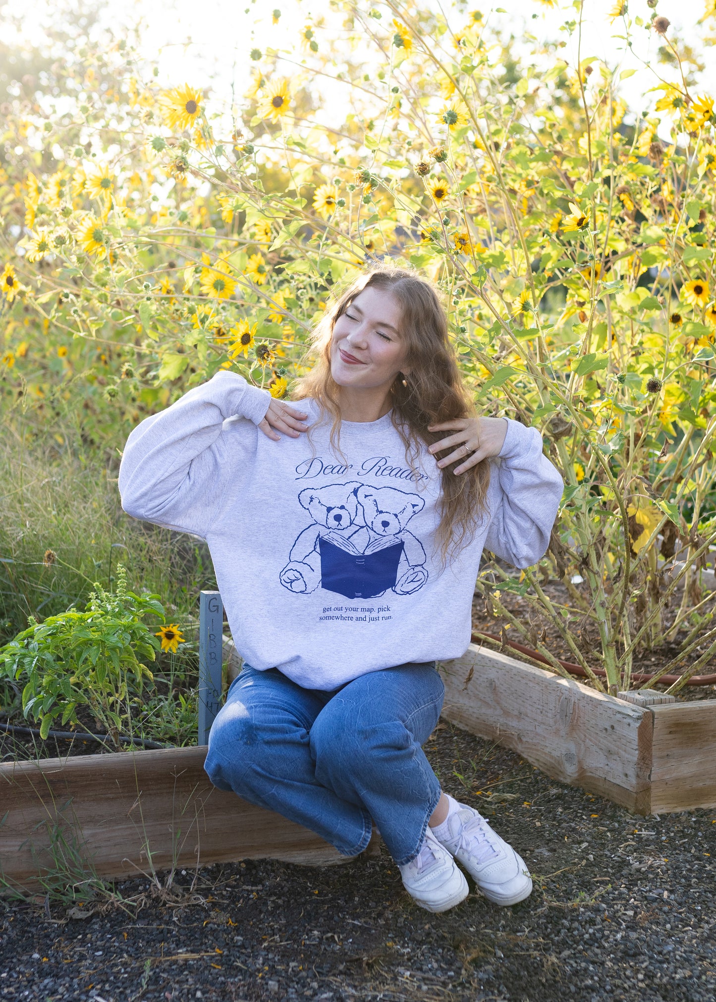 dear reader crewneck