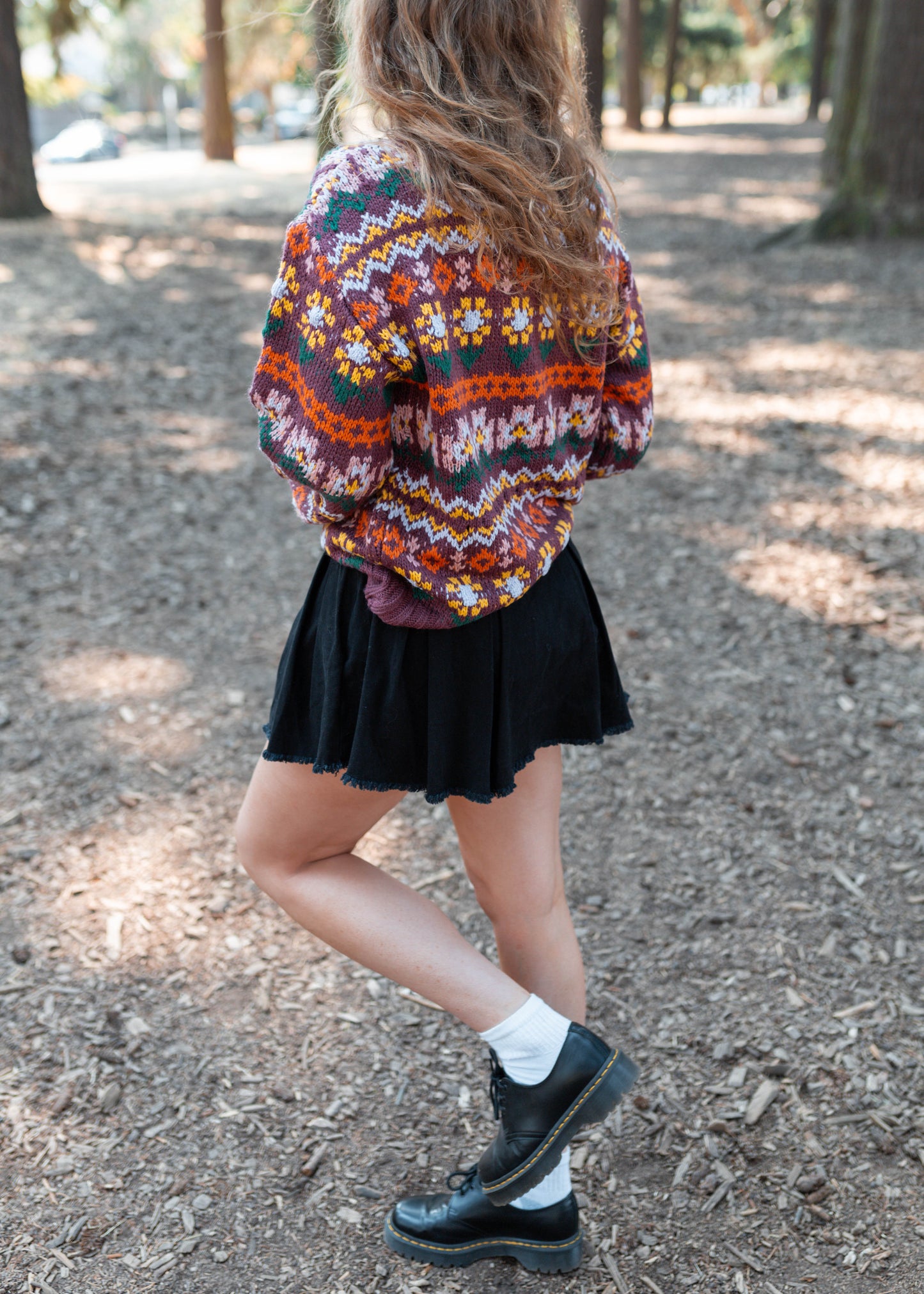the knight bus skort in black