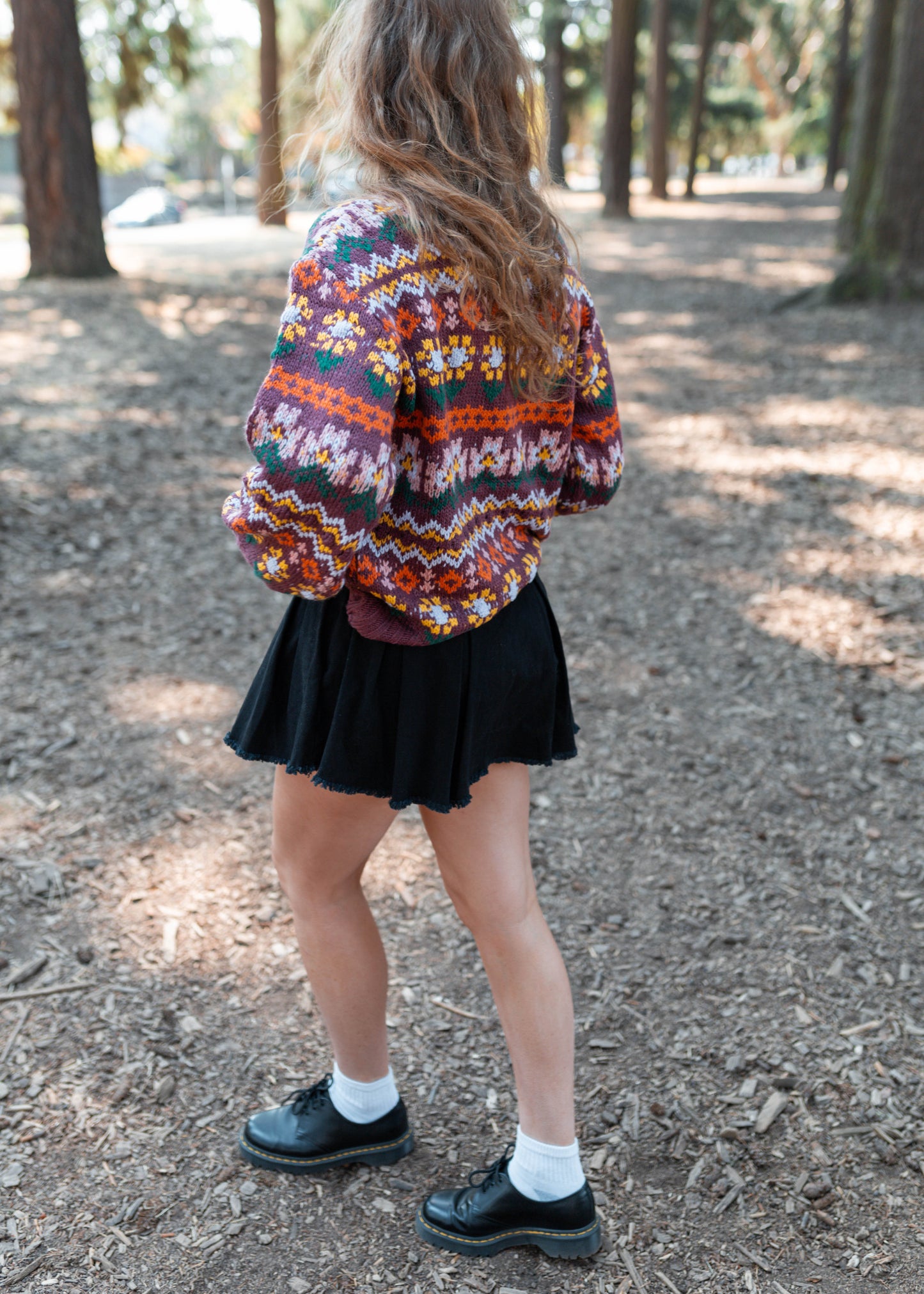 the knight bus skort in black