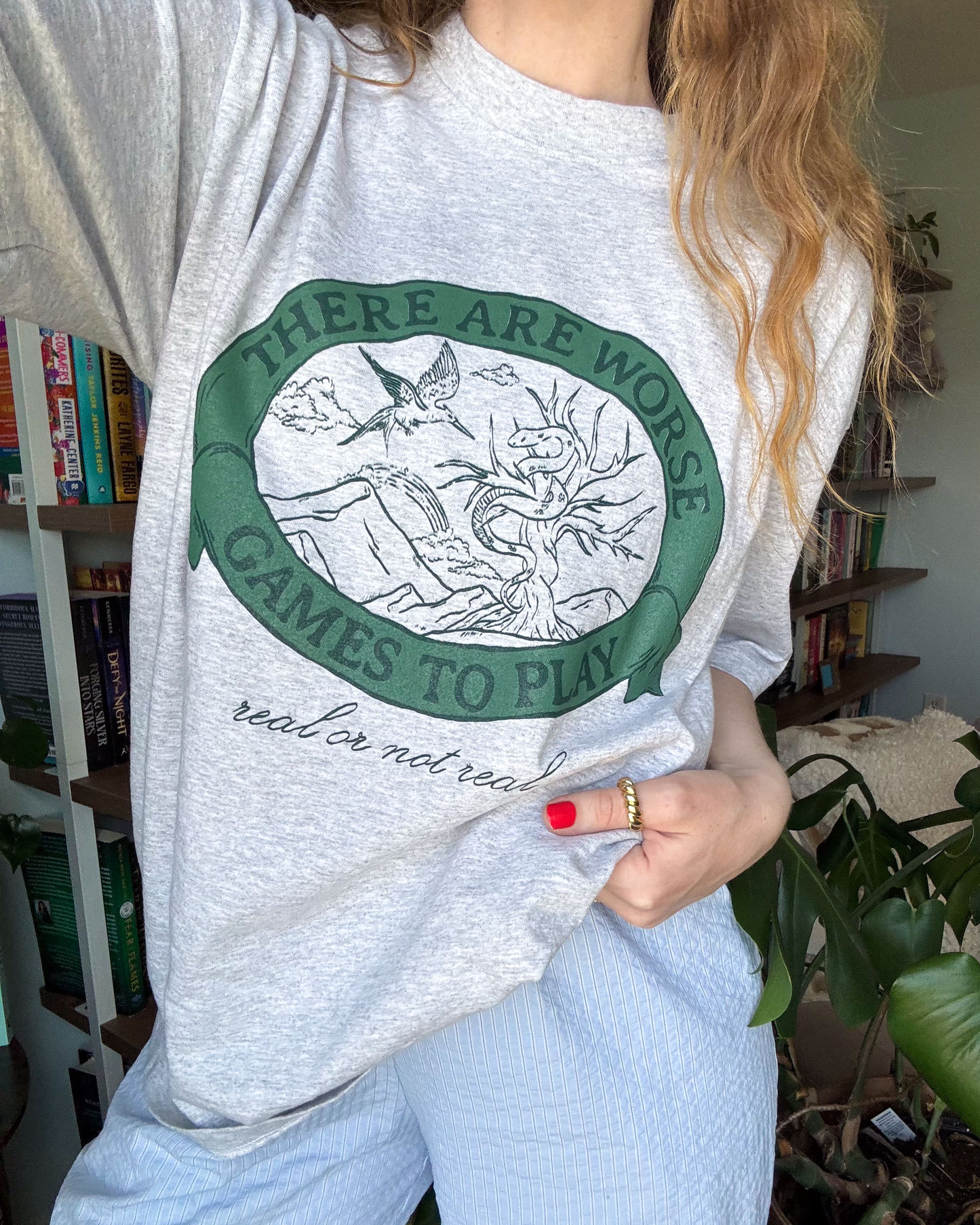 there are worse games to play tee