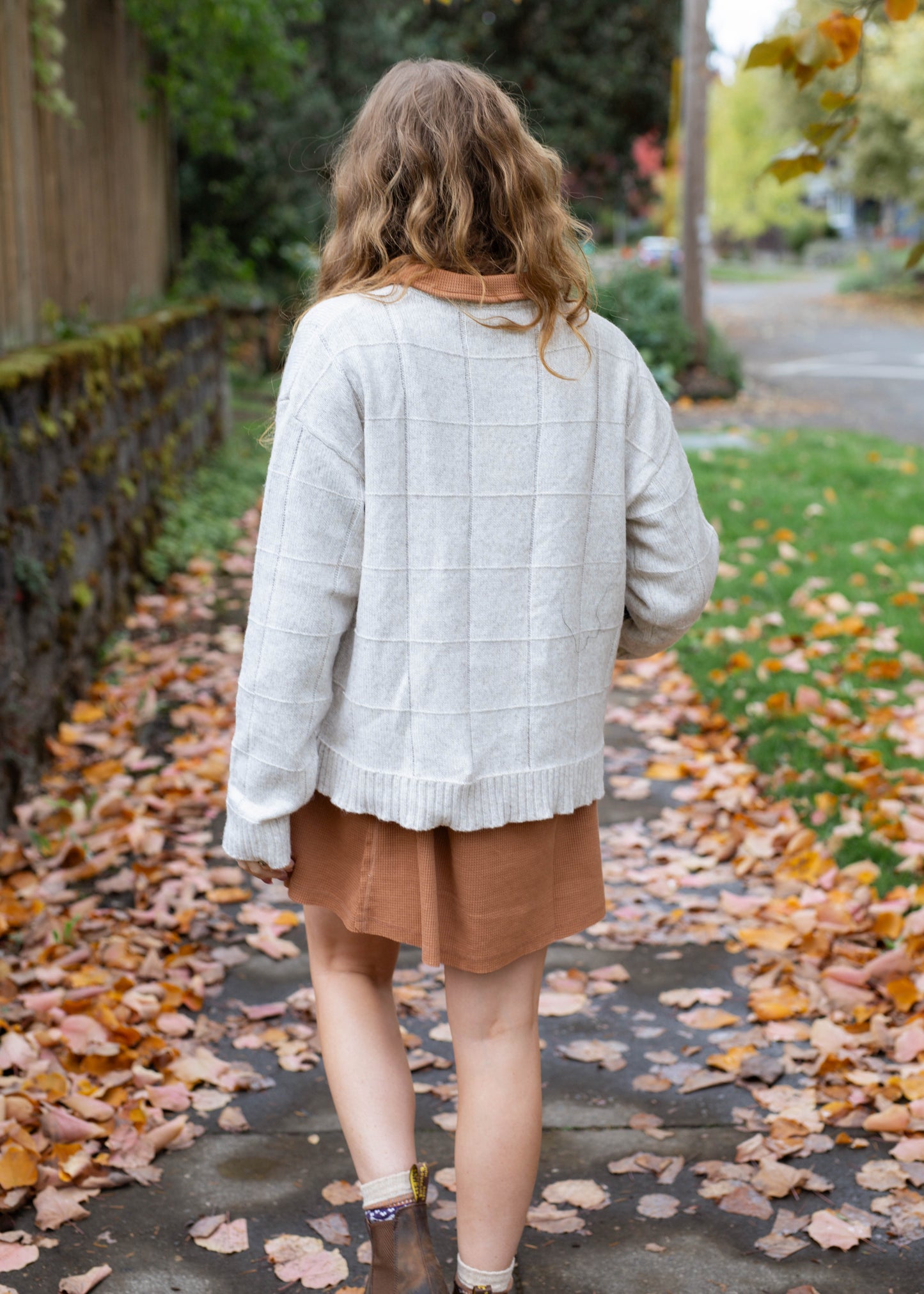fantasy fall sweater in oat