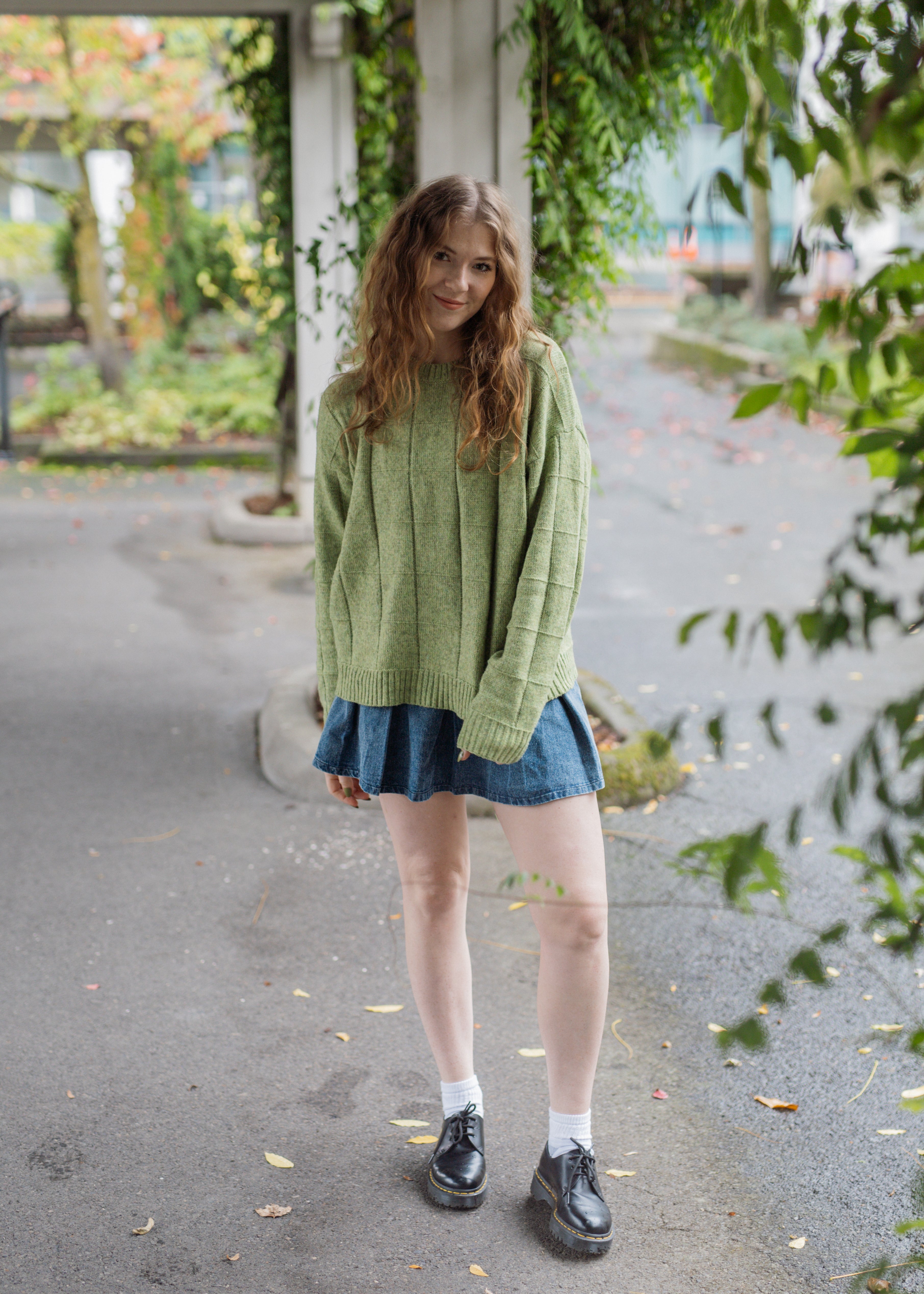 fantasy fall sweater in matcha – The Common Room