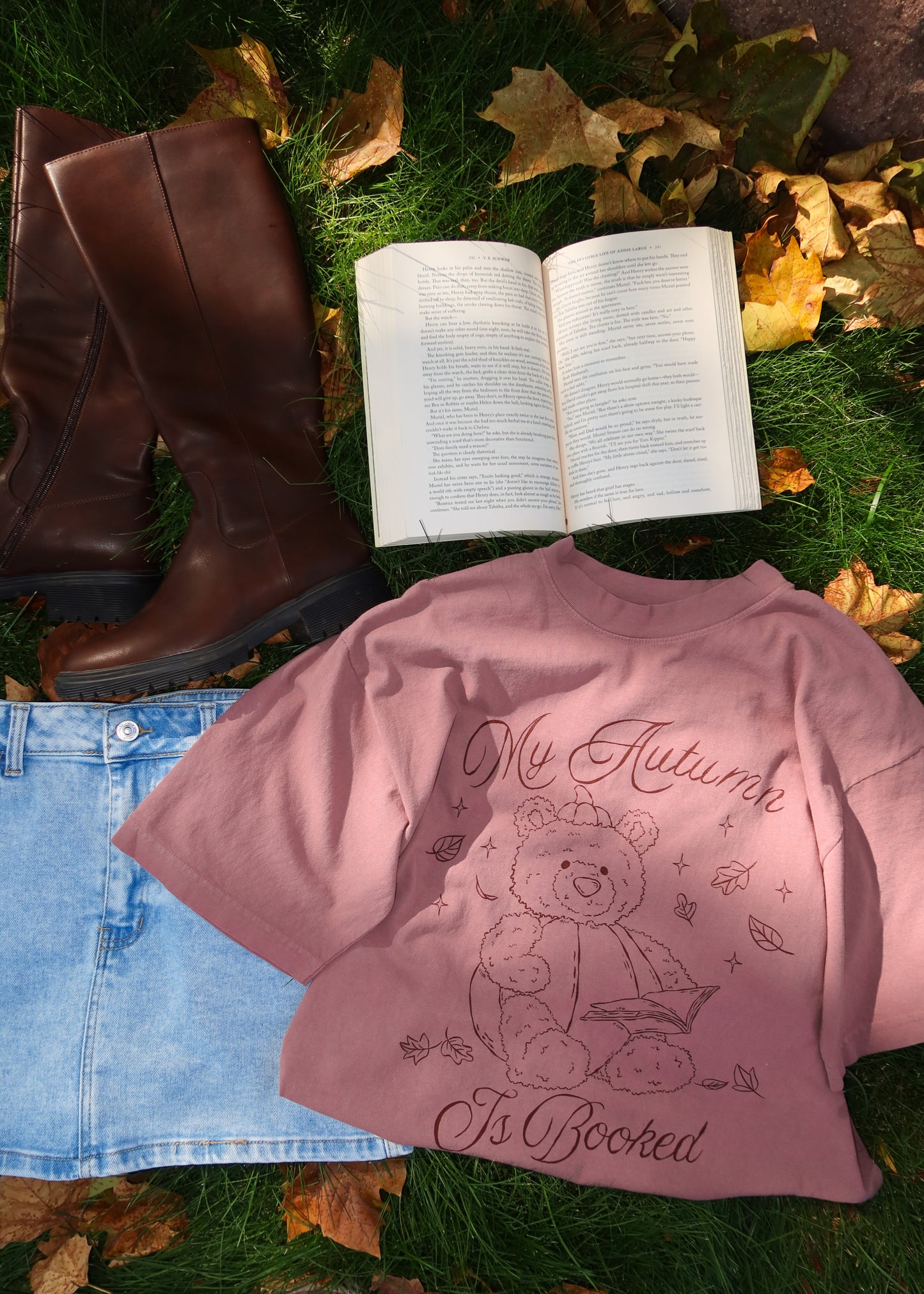 my autumn is booked tee
