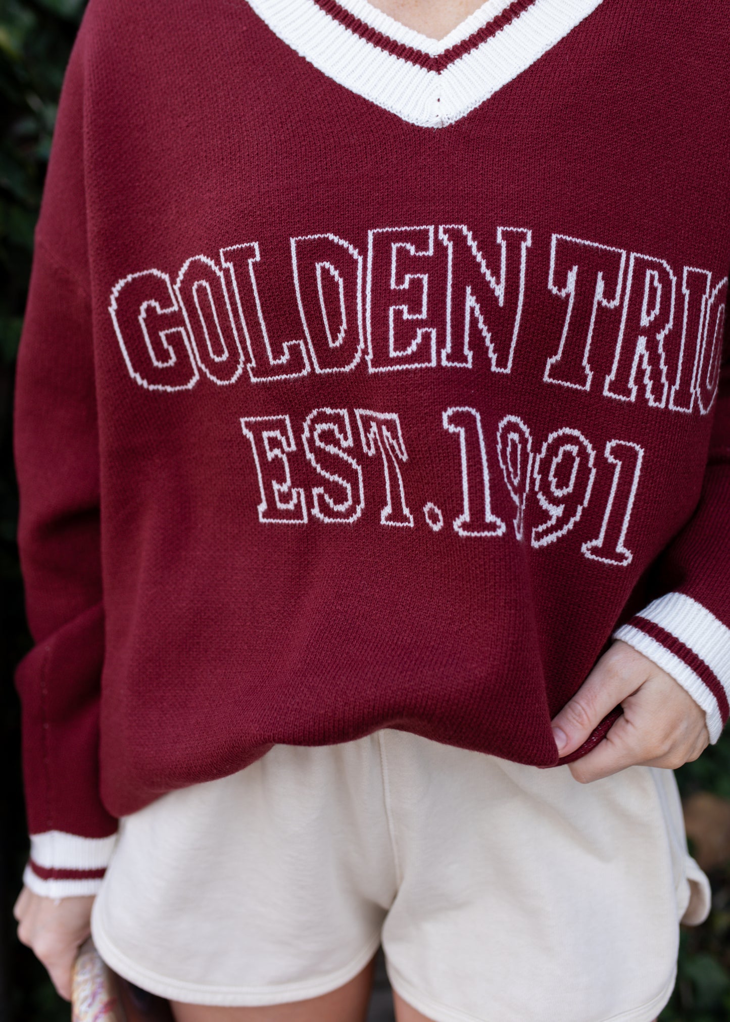 GOLDEN TRIO SWEATER