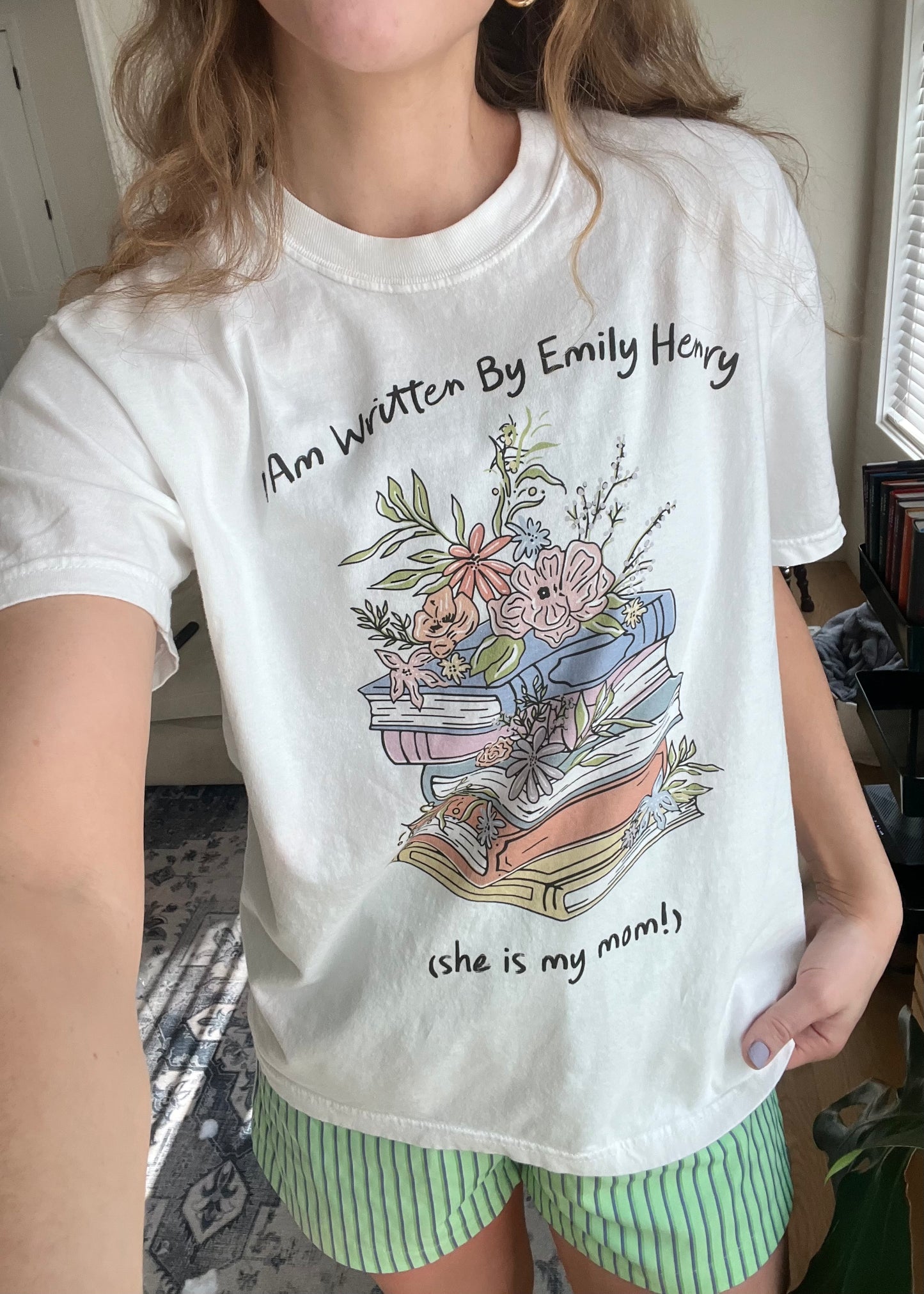 i am written by emily henry tee