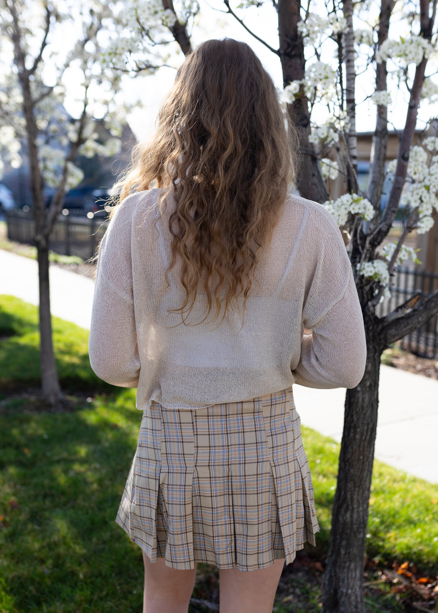 love & poetry cropped knit
