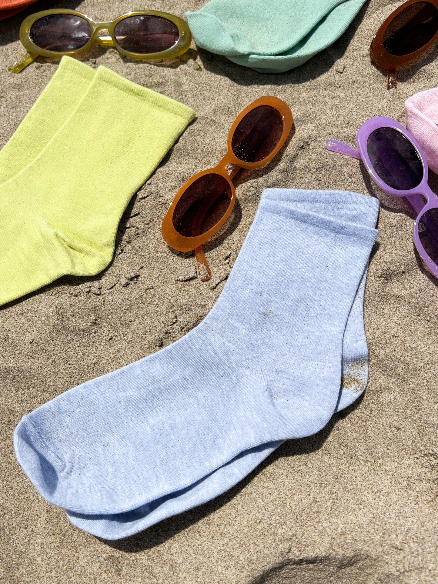 remember the footsteps socks