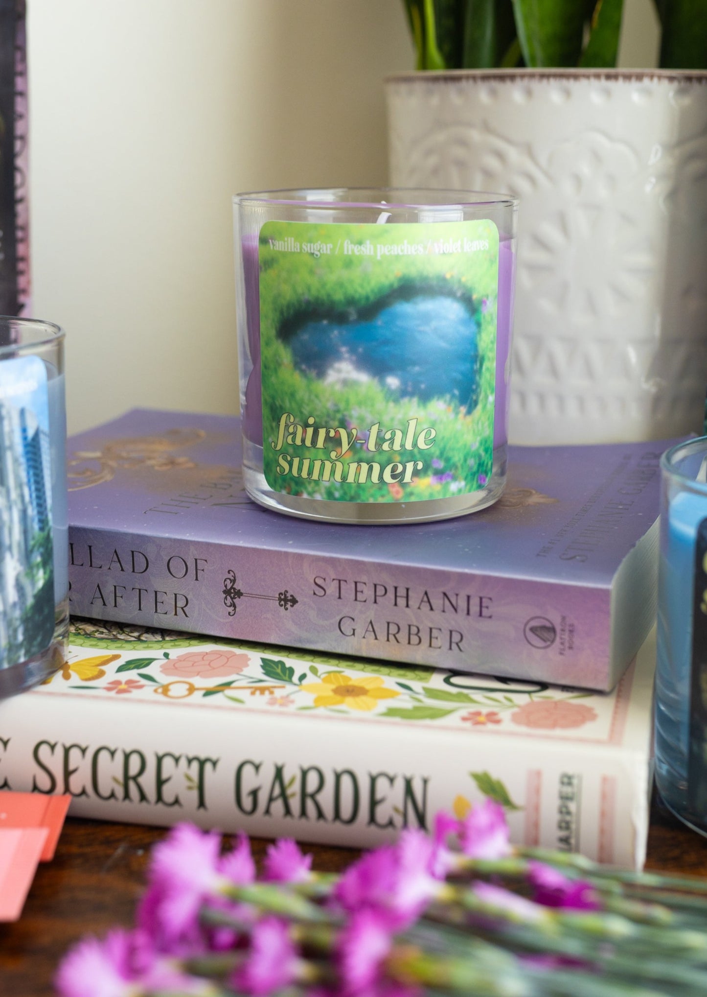 fairy-tale summer candle