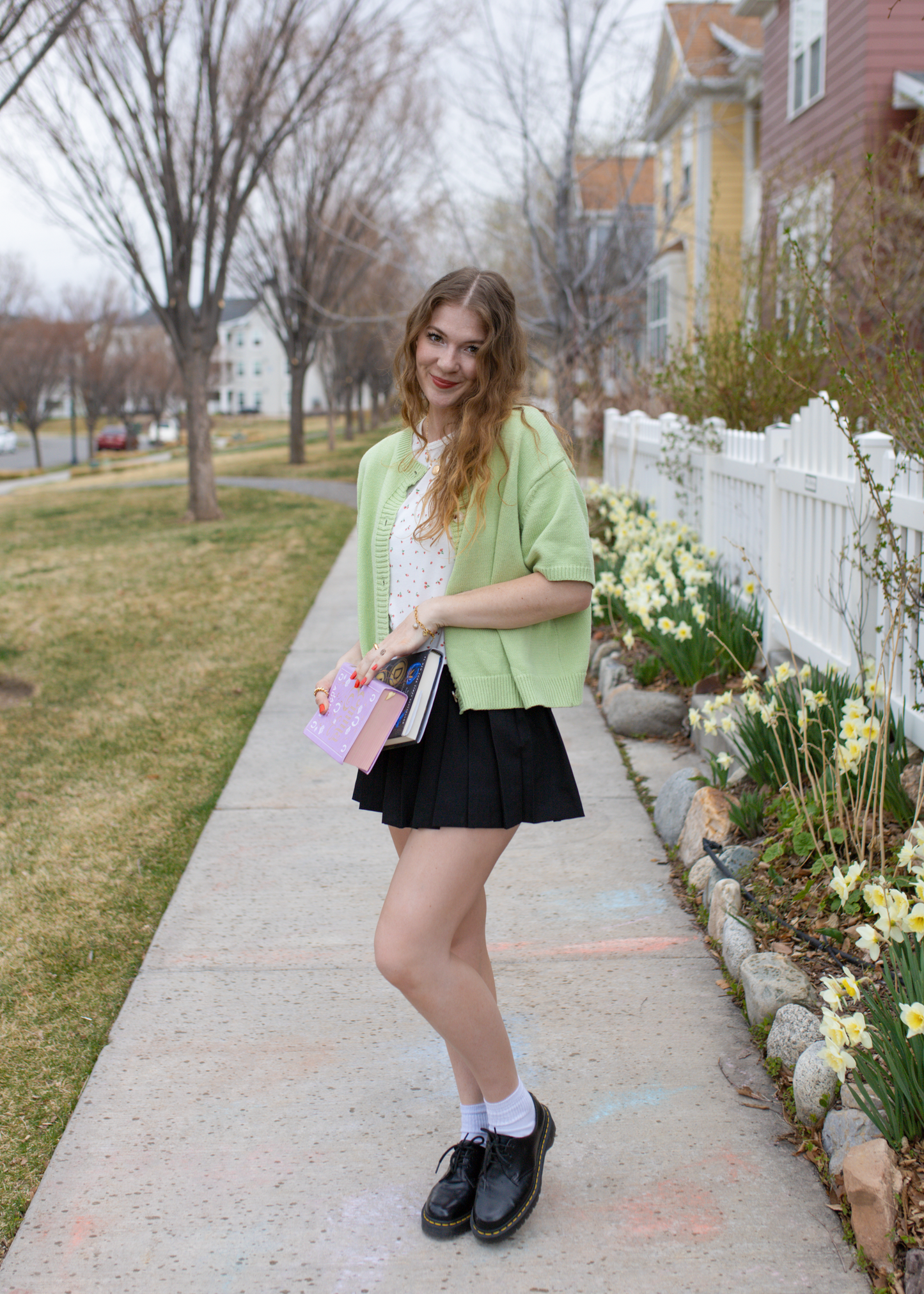matcha mornings cardigan