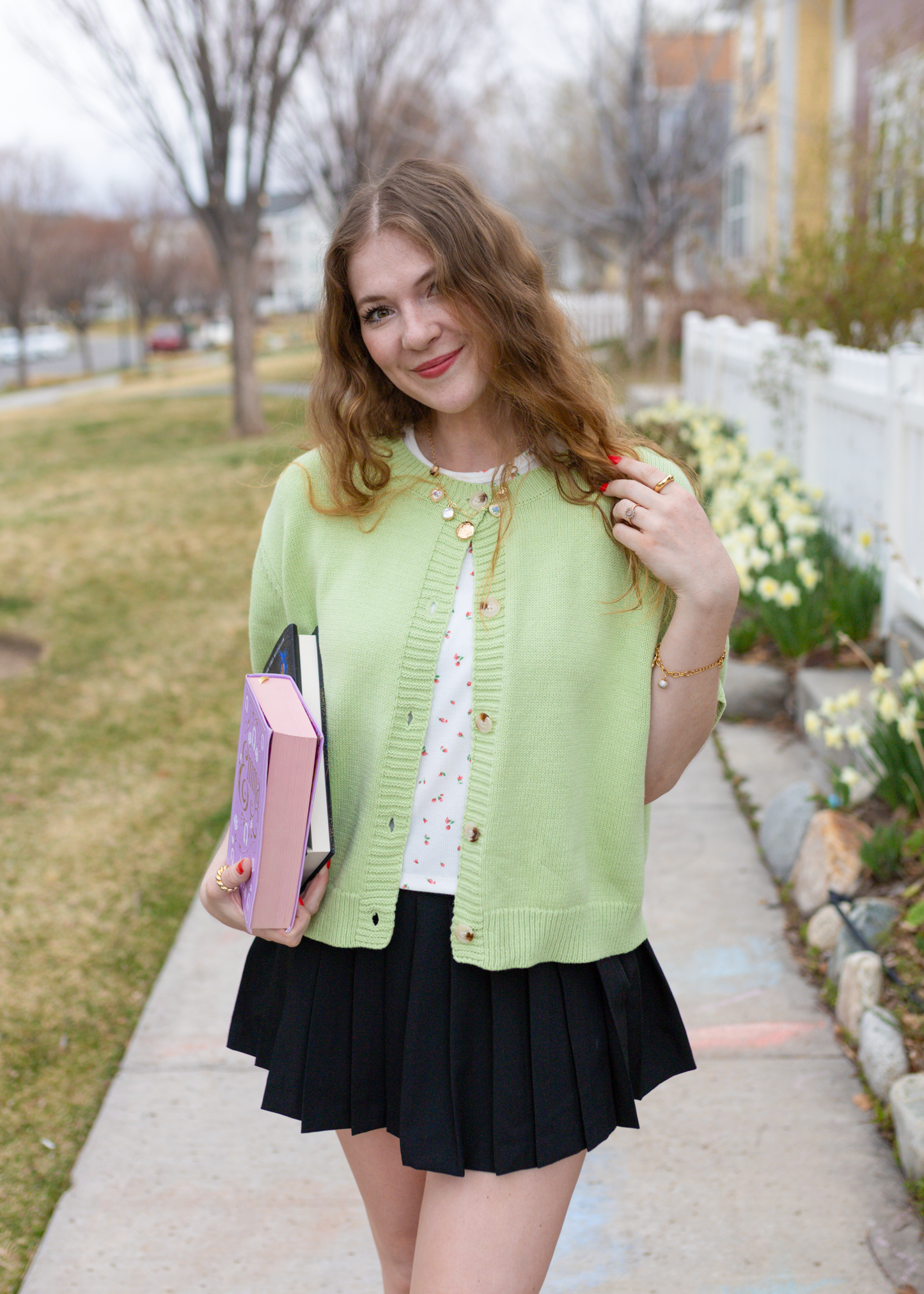 matcha mornings cardigan