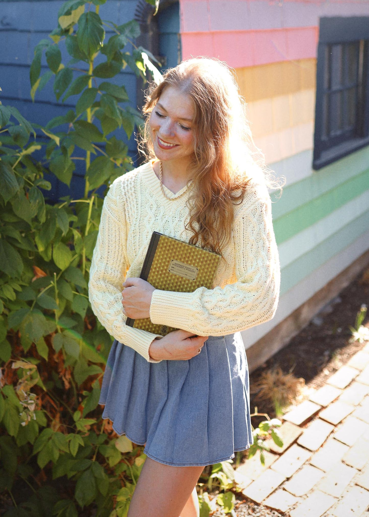 sherbet lemon sweater