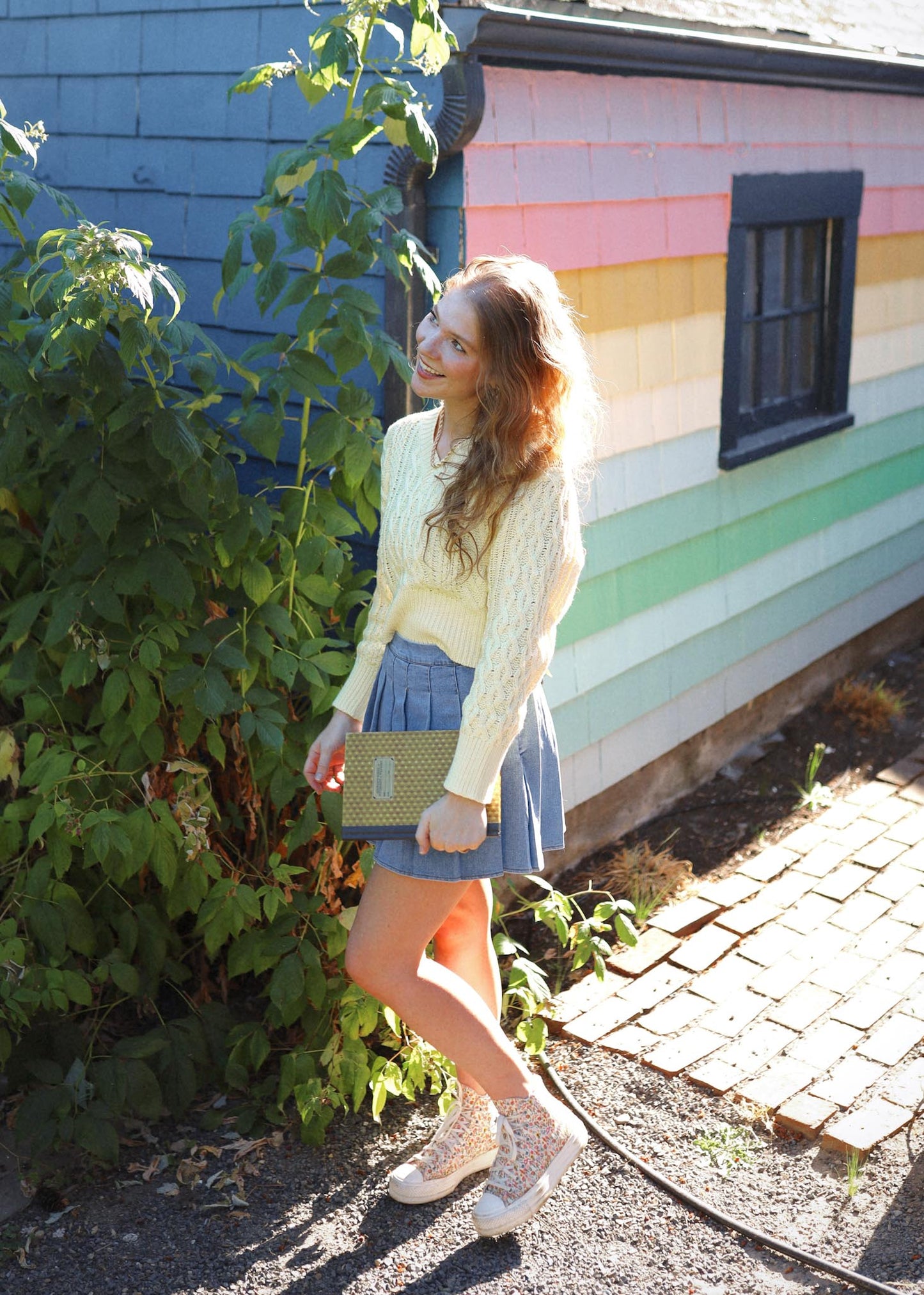 sherbet lemon sweater