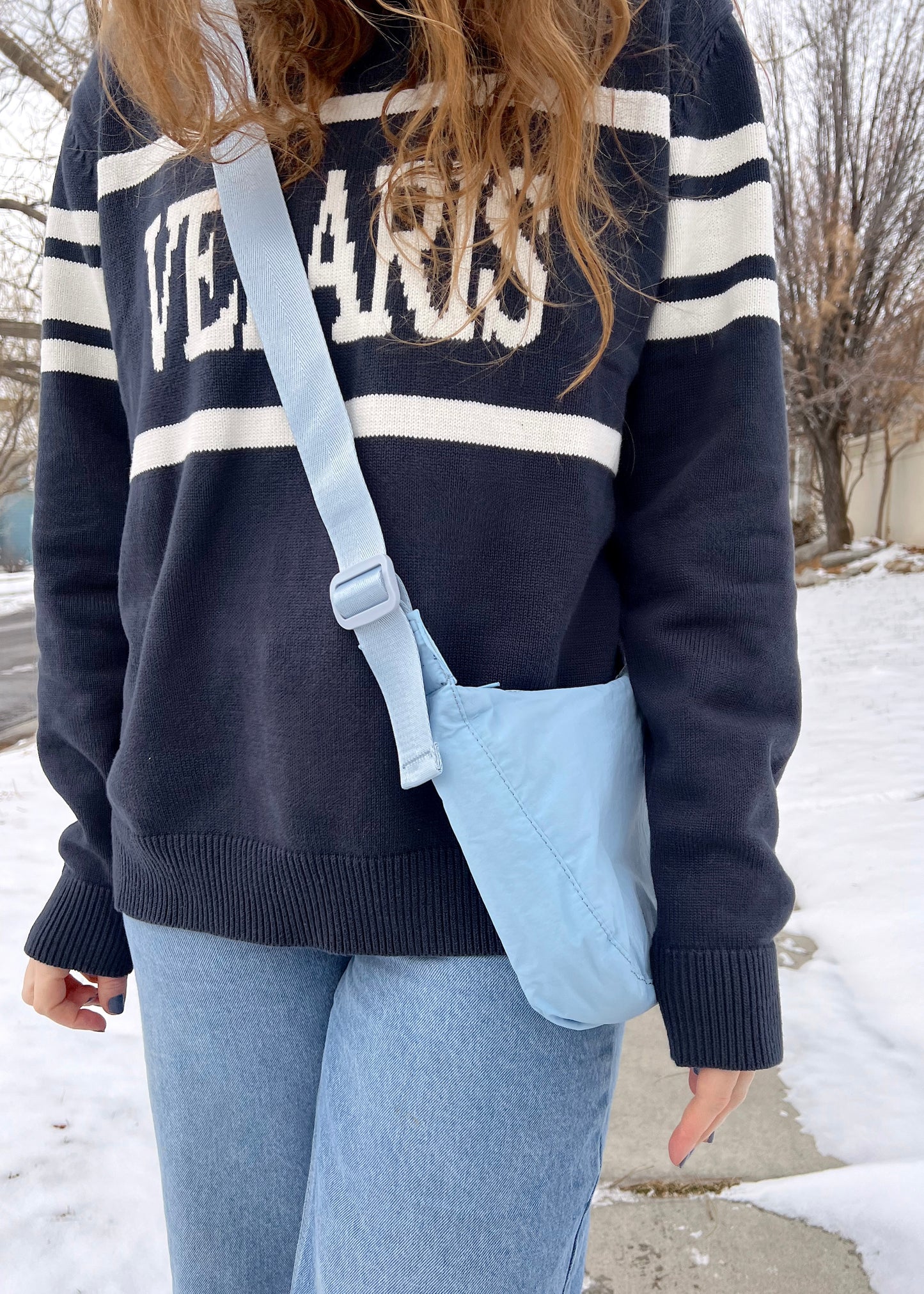 crescent moon side bag