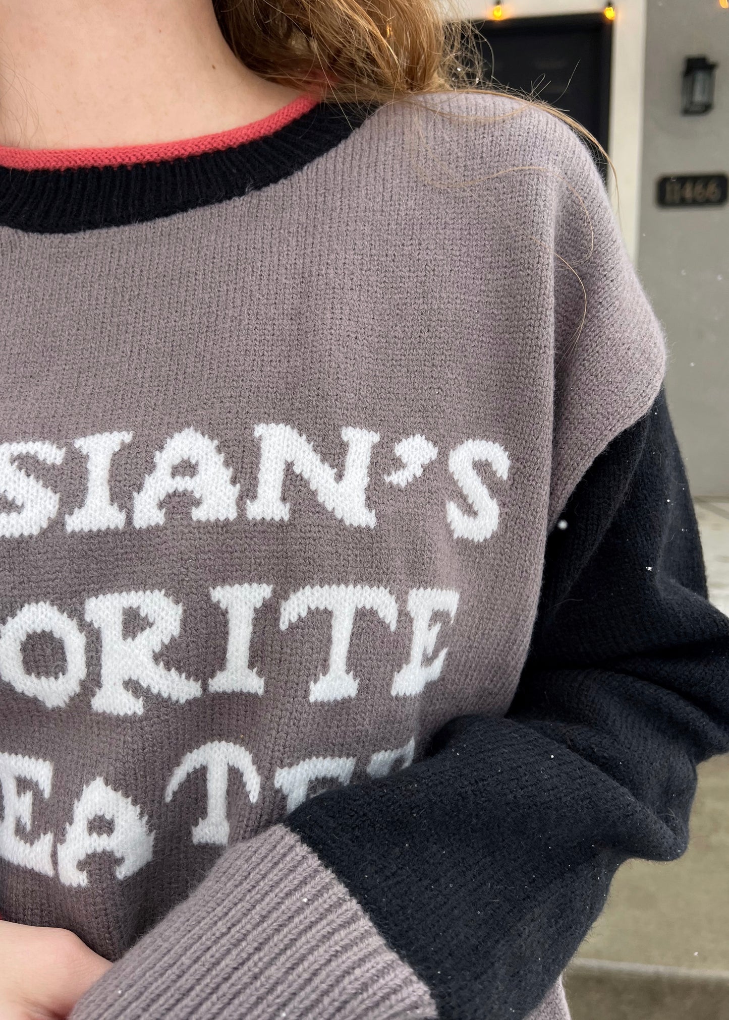 cassian's favorite sweater