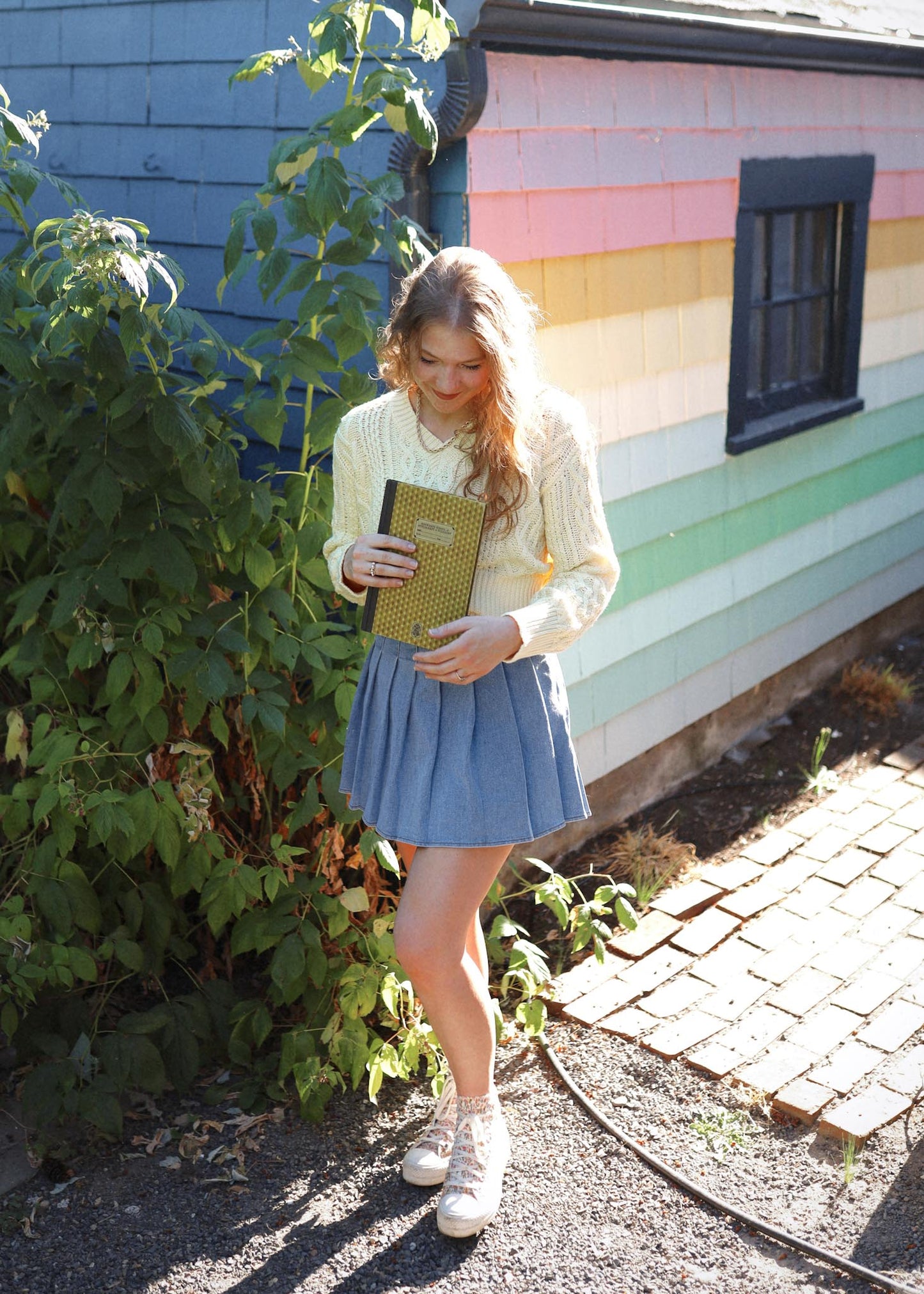 sherbet lemon sweater