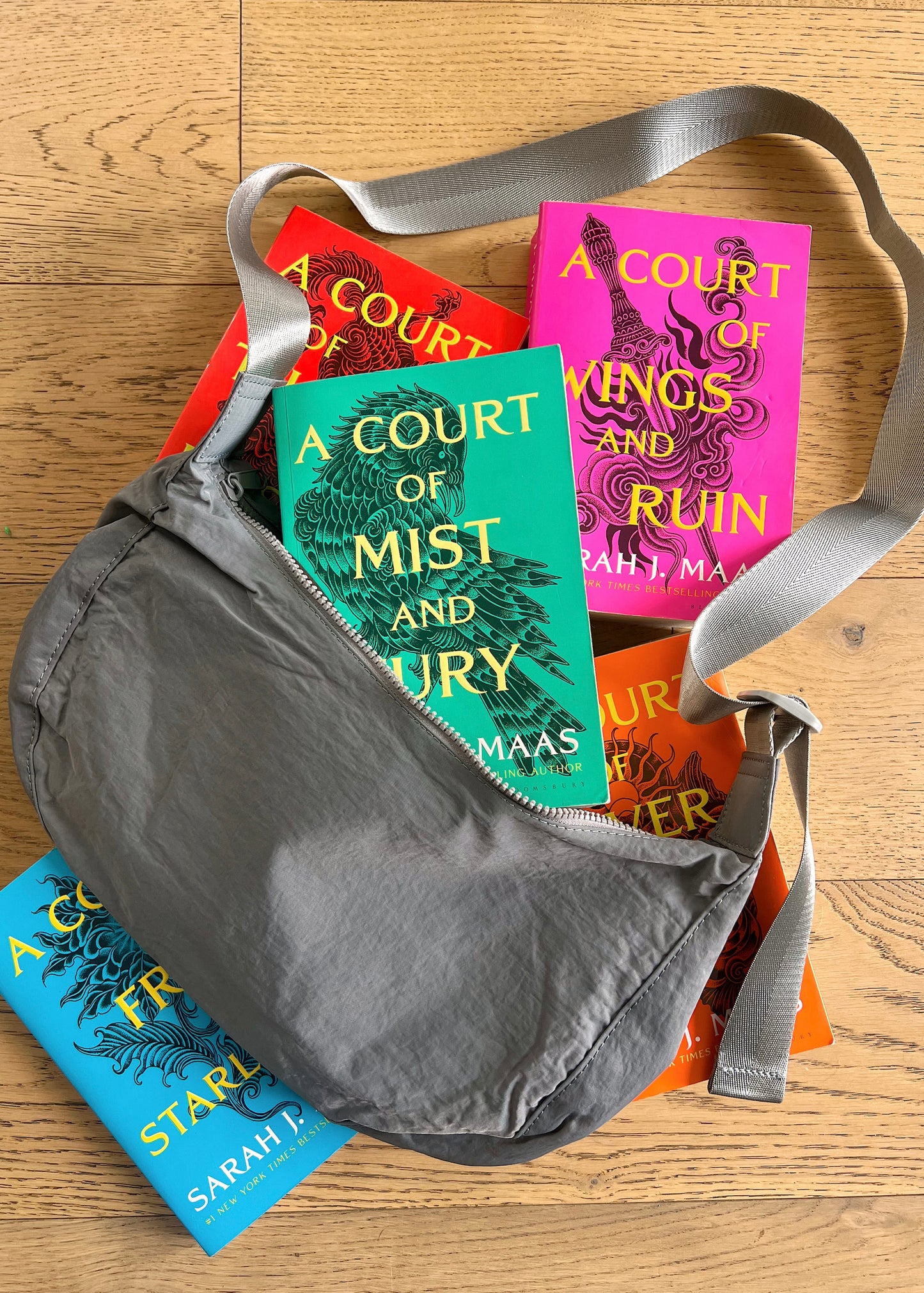 crescent moon side bag