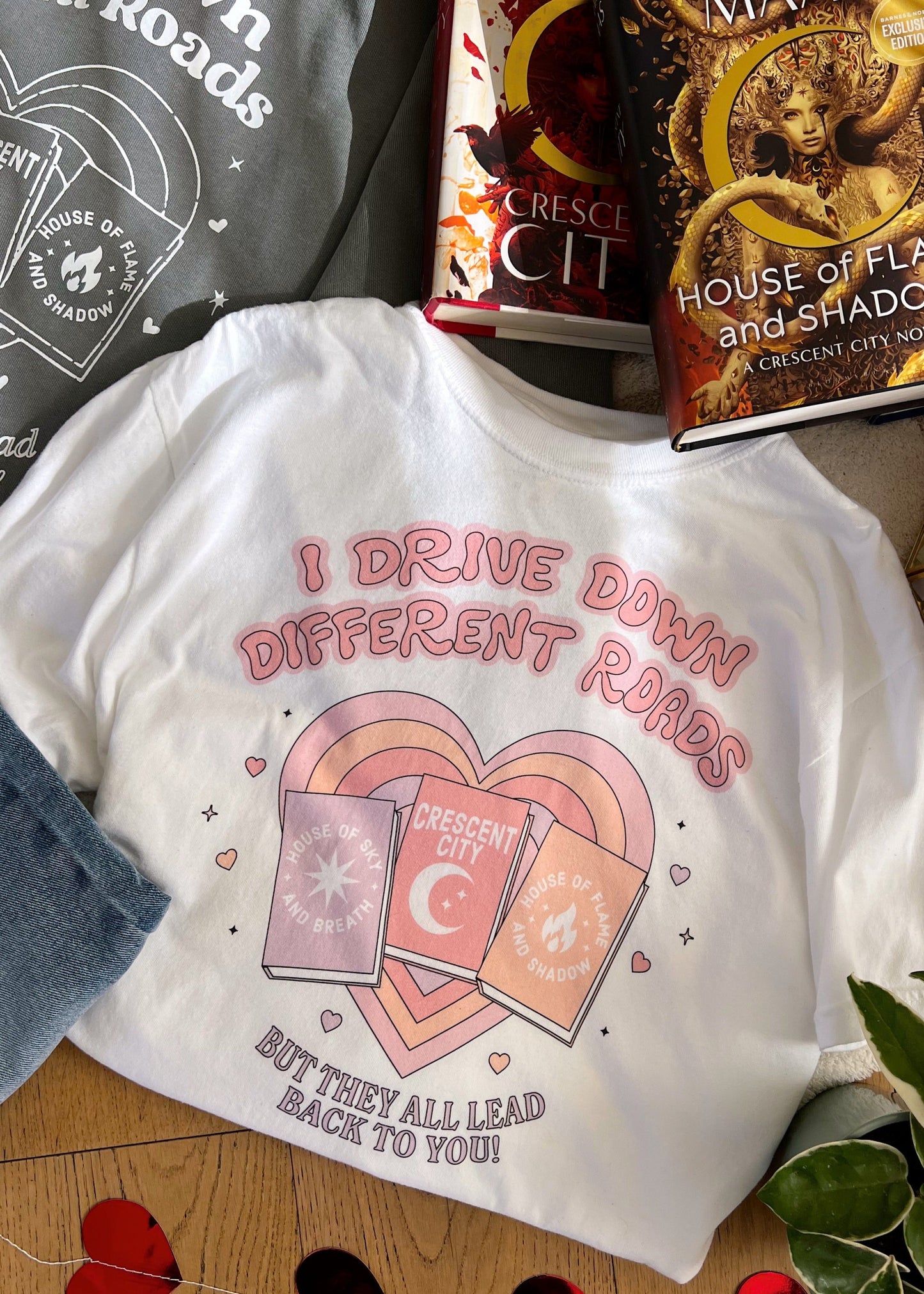 they all lead back to you crescent city tee