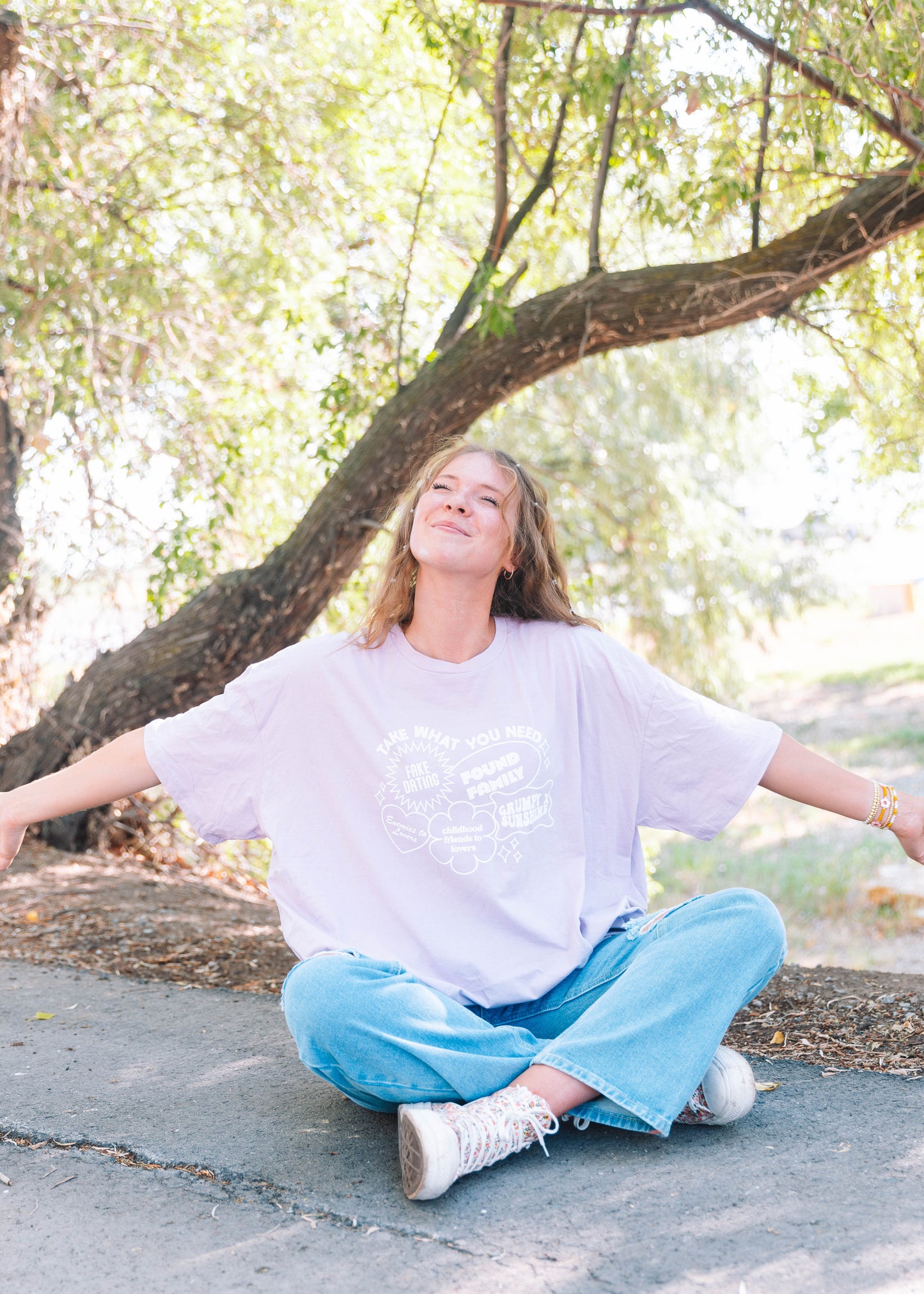 take what you need tee