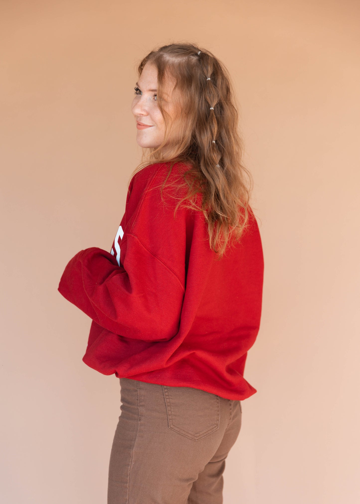 styles university crewneck
