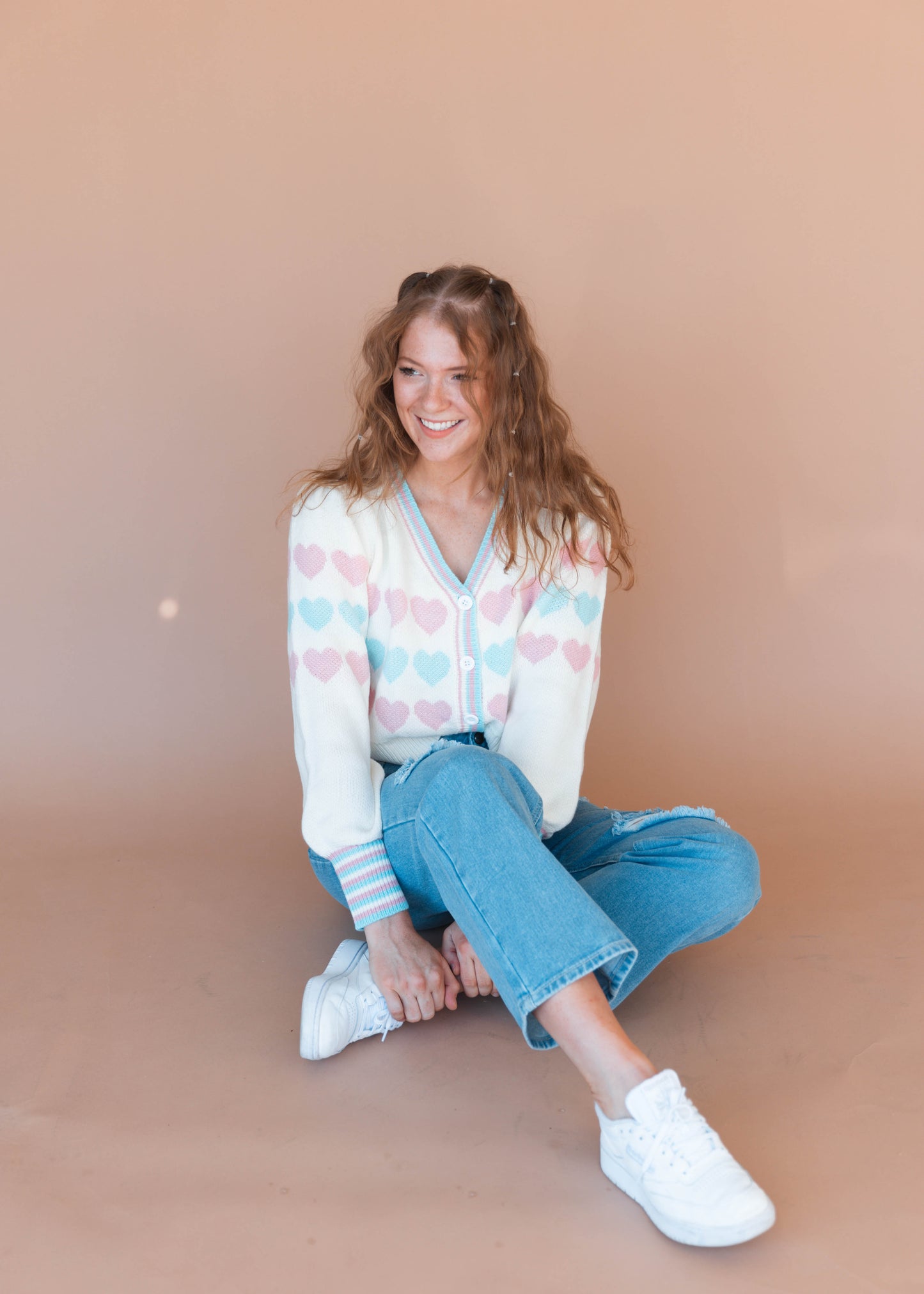 styles sweater in fine line colors