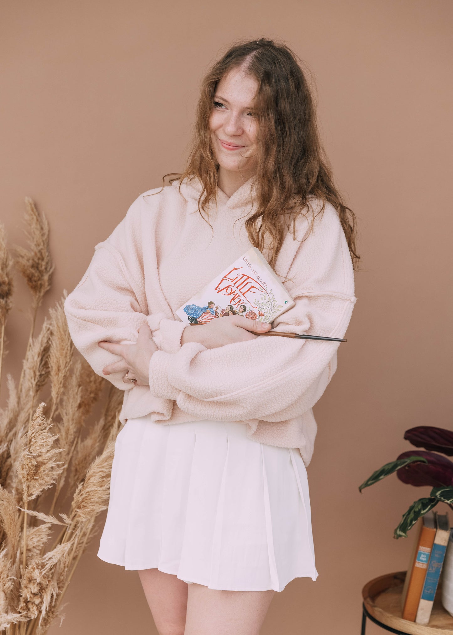 sunrises & spells sherpa in pink