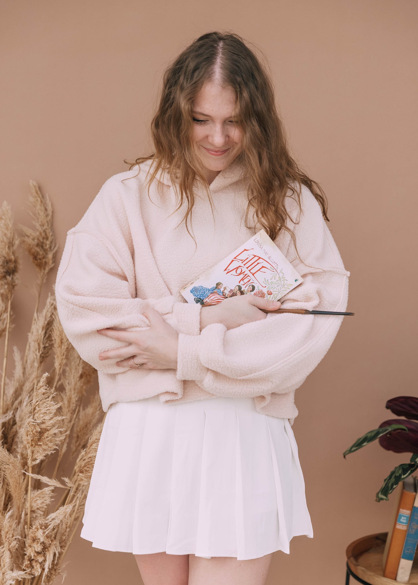 sunrises & spells sherpa in pink