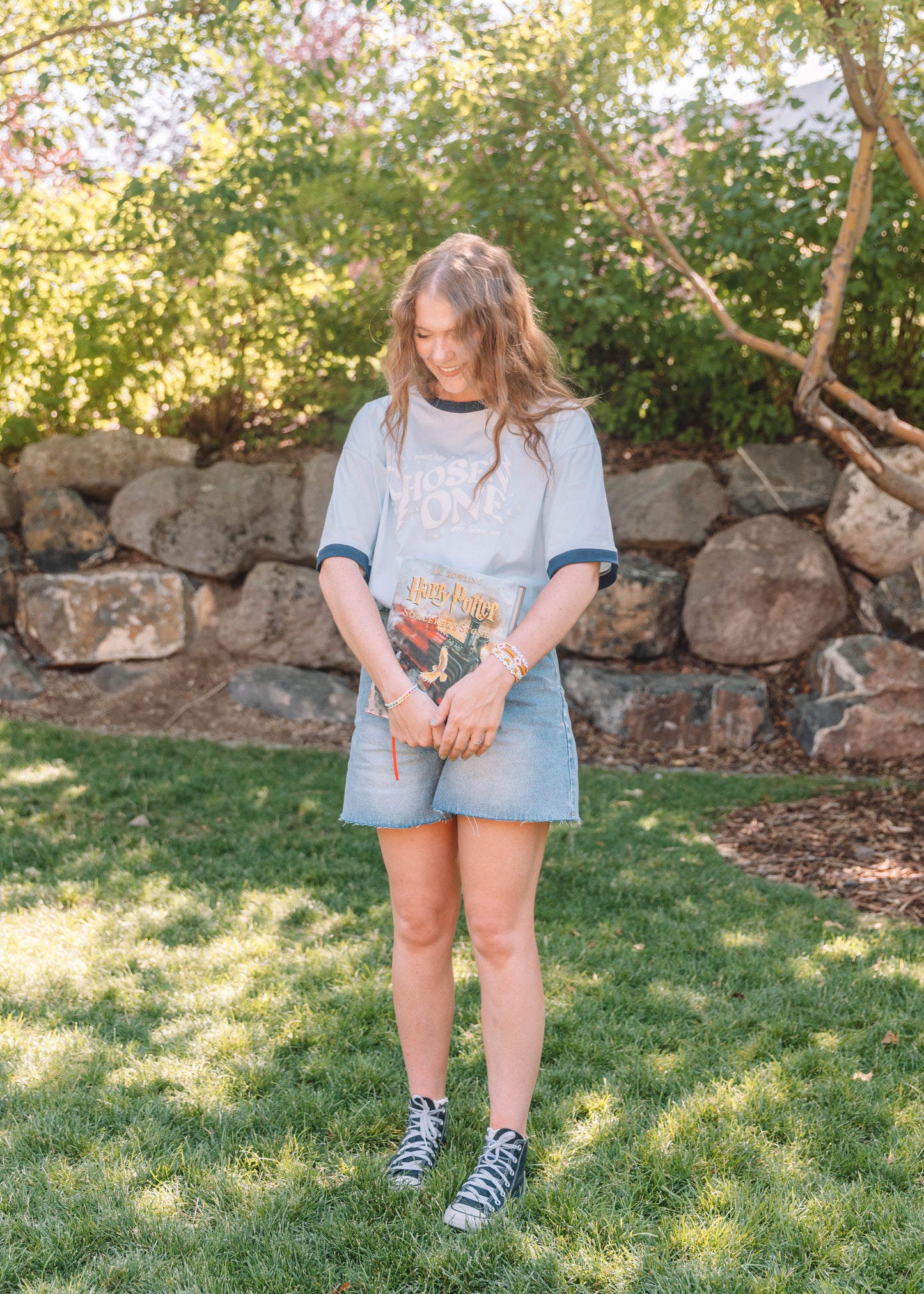 chosen one puff print tee