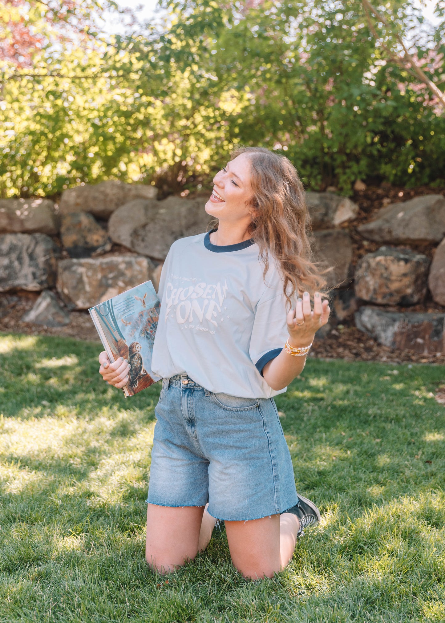chosen one puff print tee