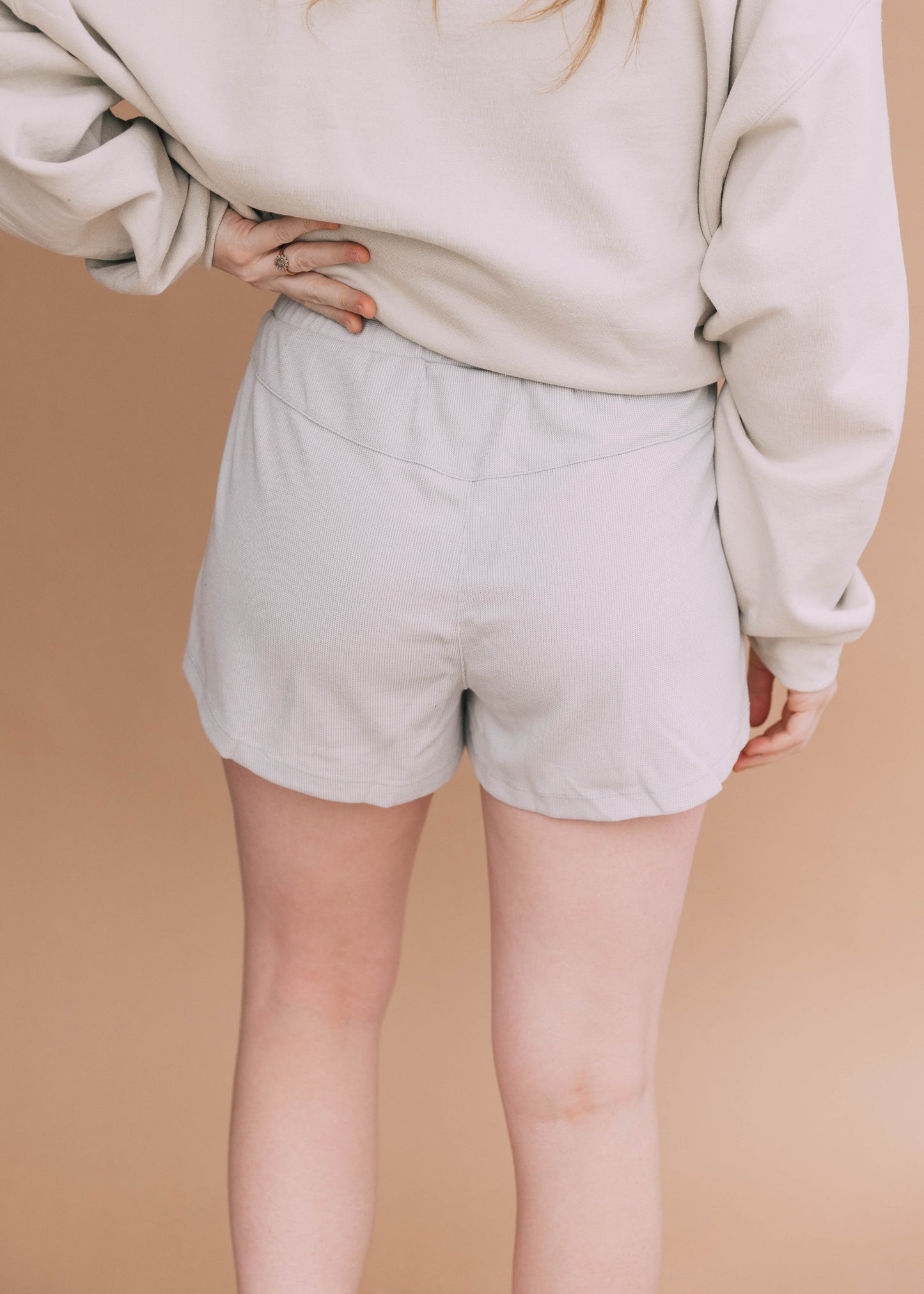 sunshine on the sidra shorts in grey