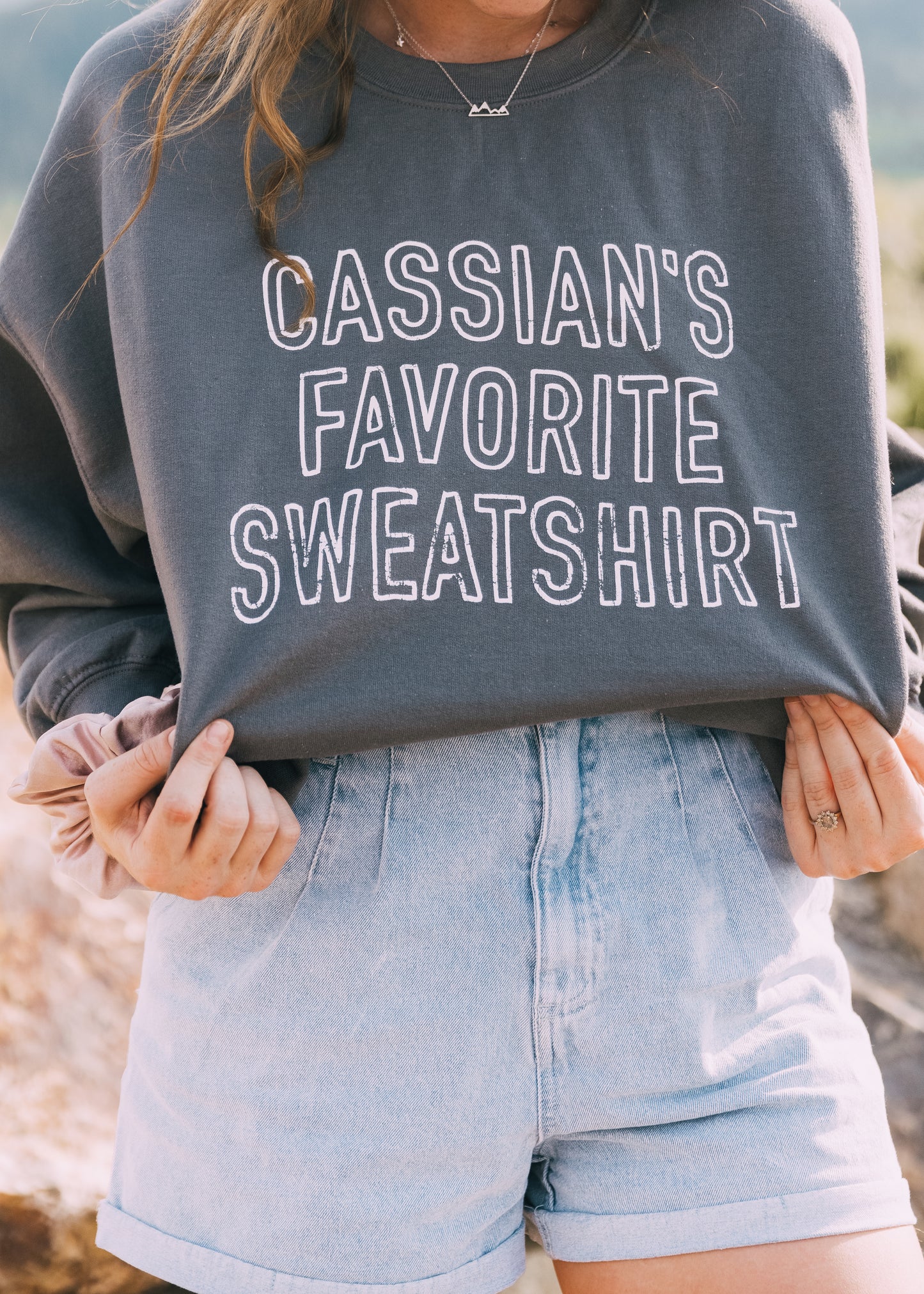 cassian's favorite sweatshirt