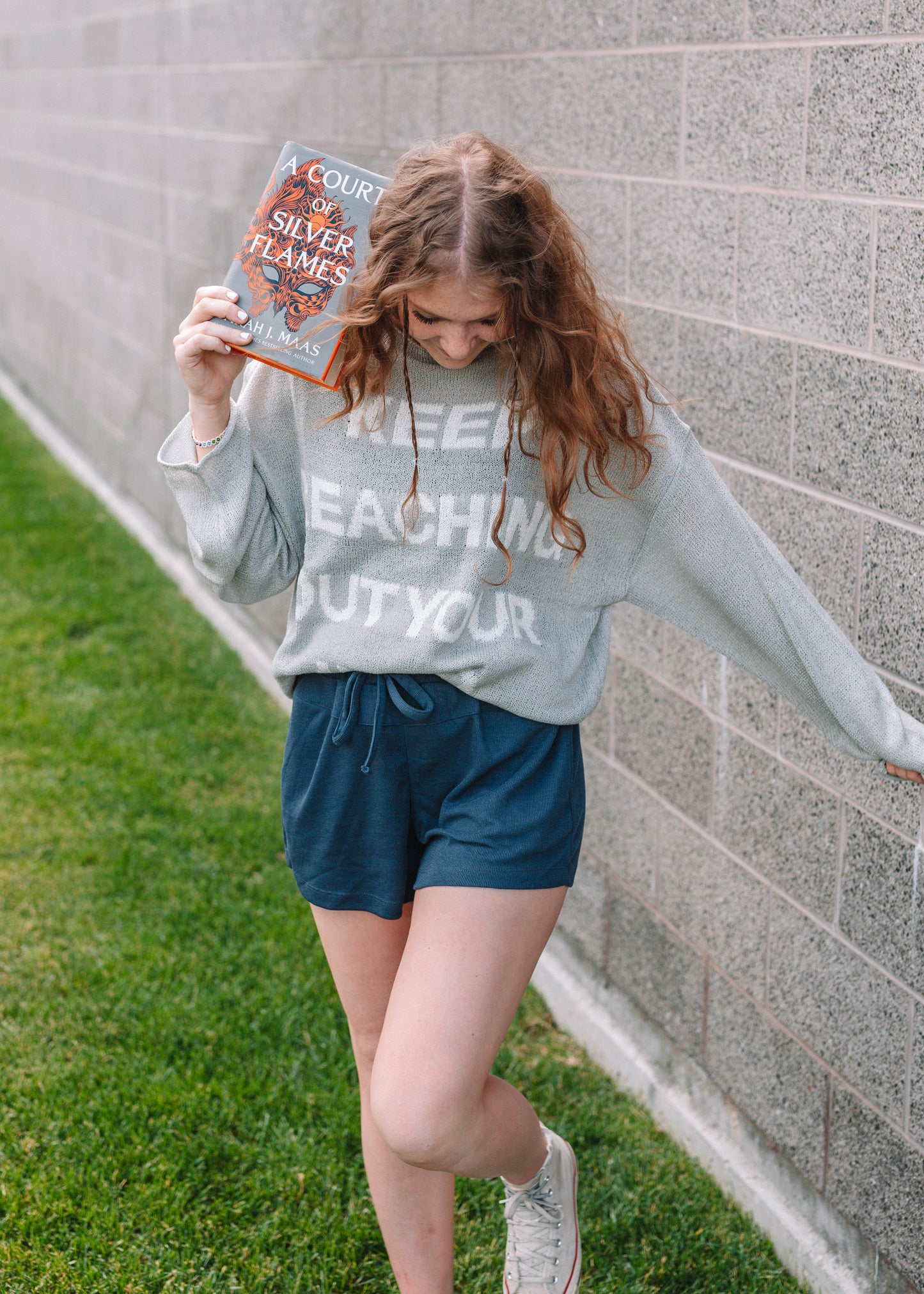 keep reaching out your hand sweater