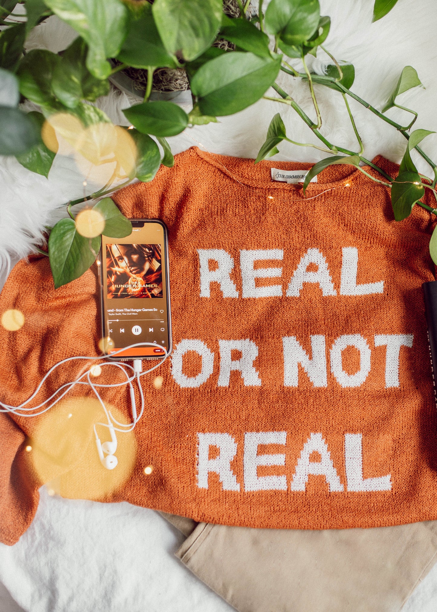 real or not real sweater