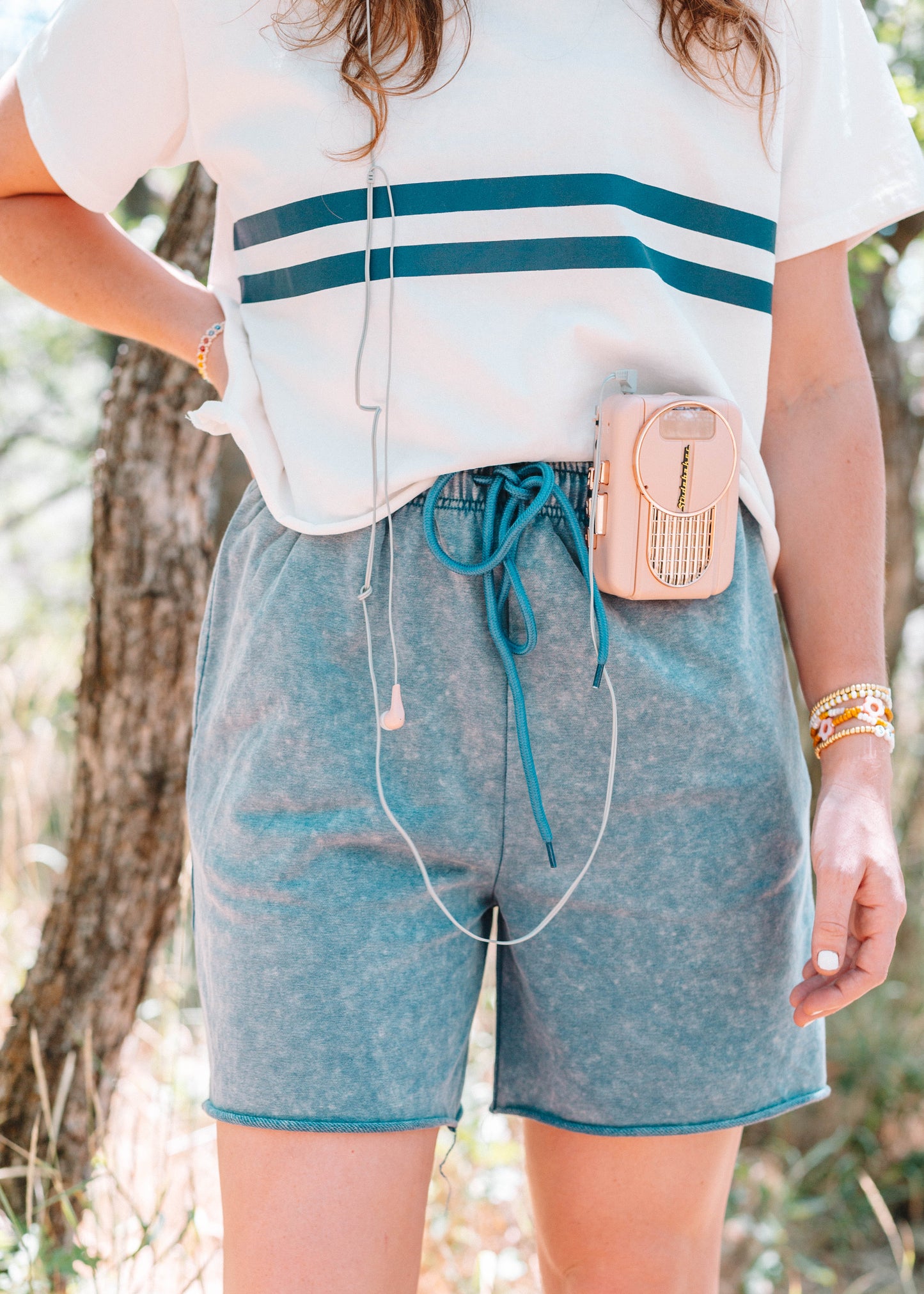 mind flayer shorts in blue