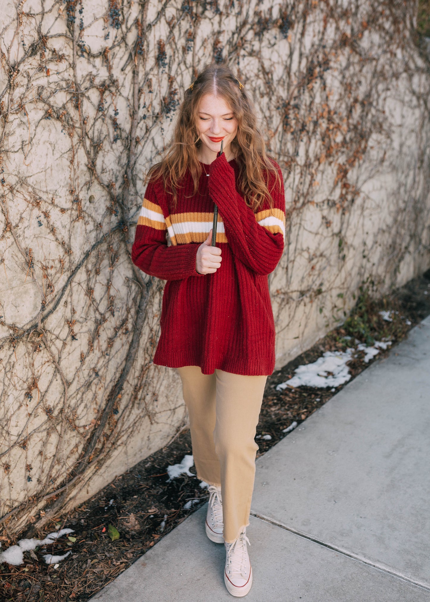 james's quidditch sweater