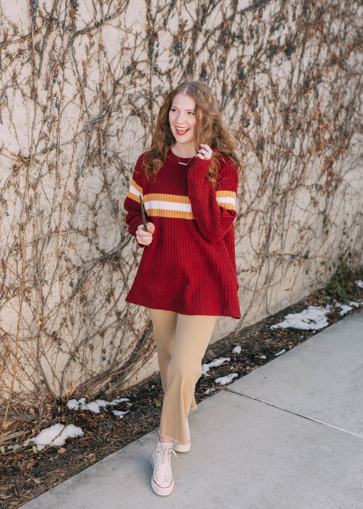 james's quidditch sweater