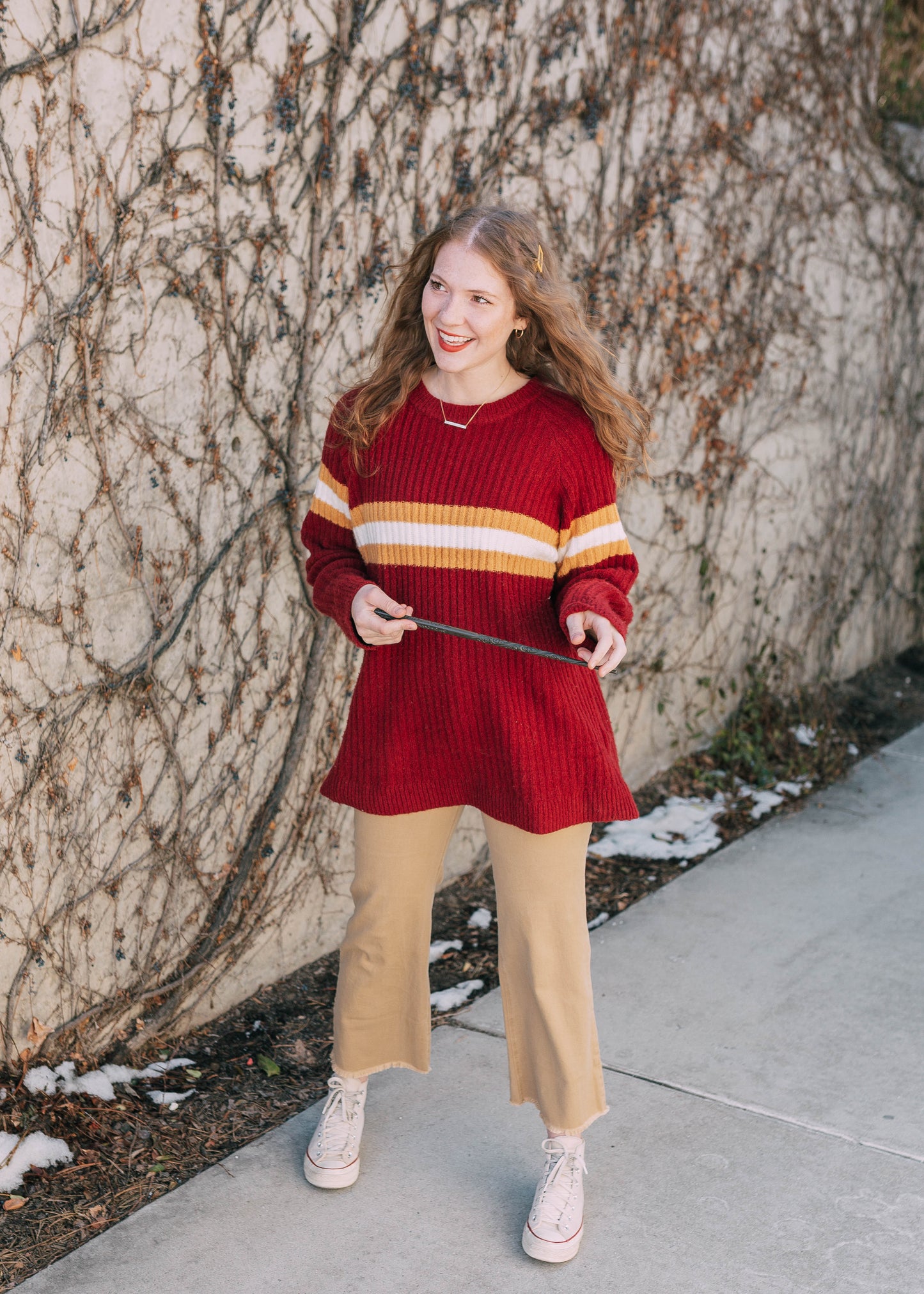 james's quidditch sweater