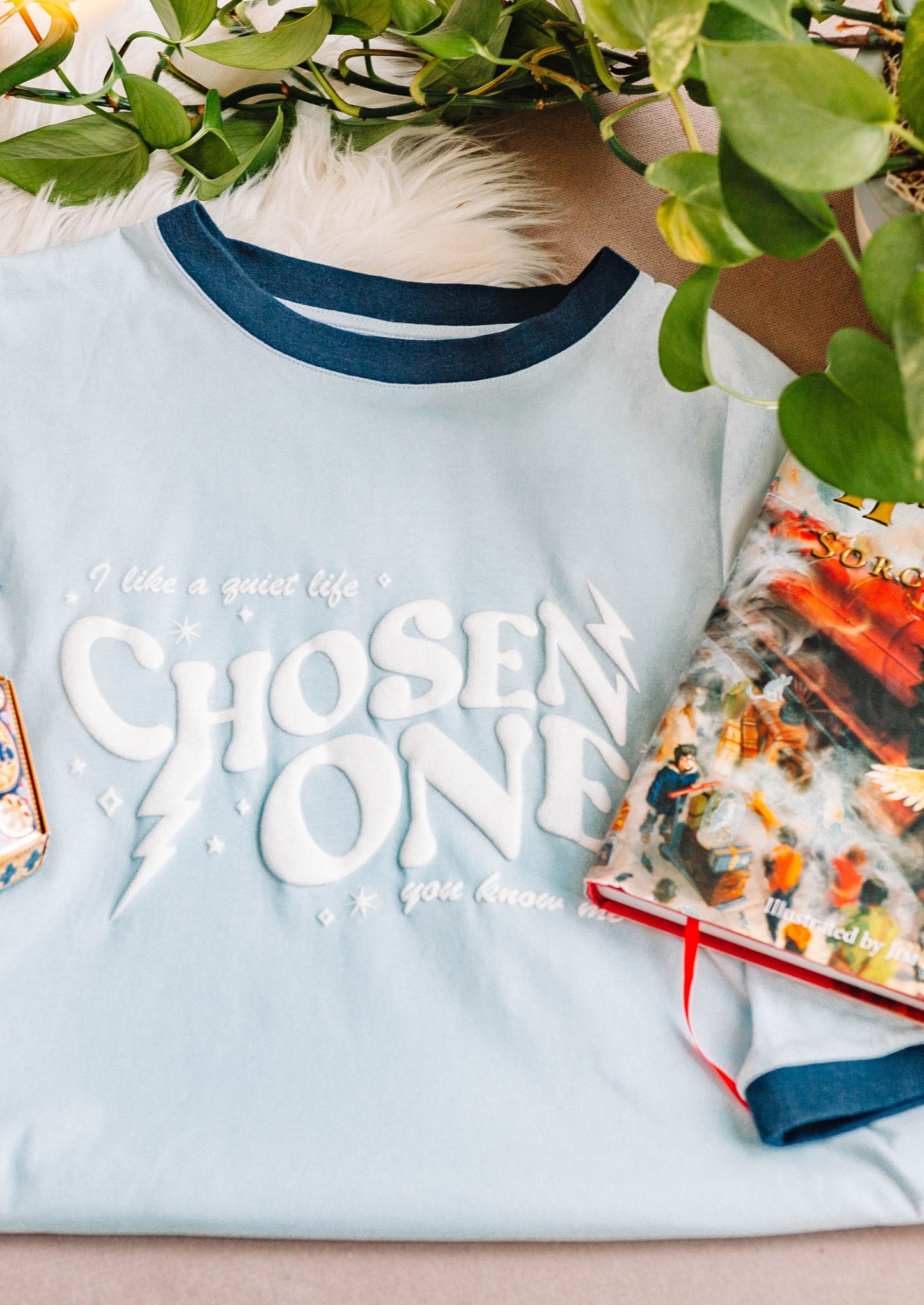 chosen one puff print tee