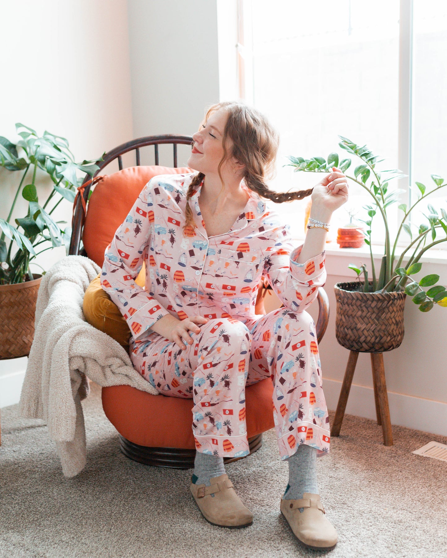 golden trio pajama set