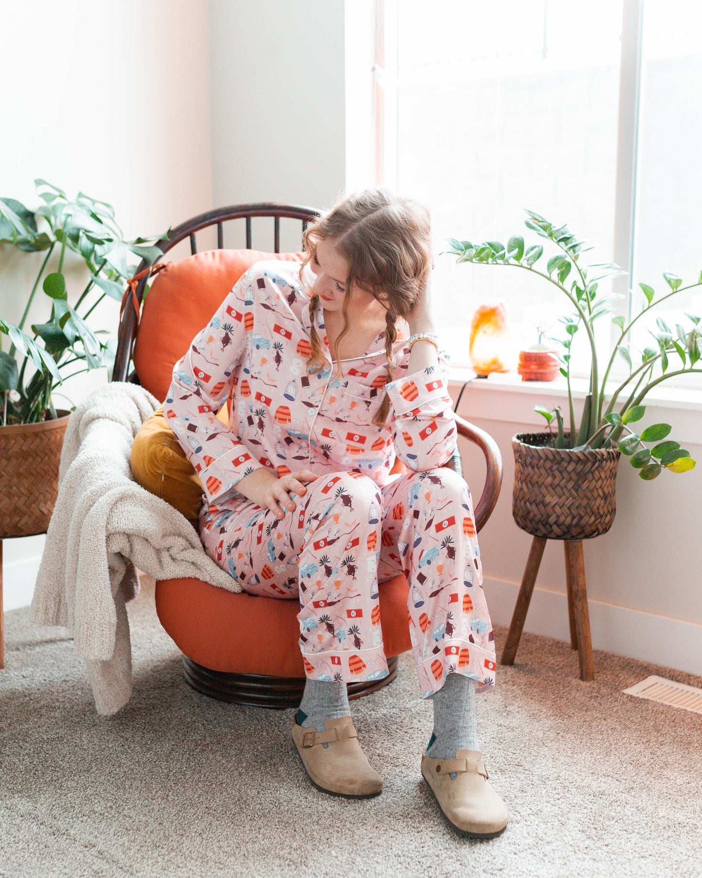 golden trio pajama set