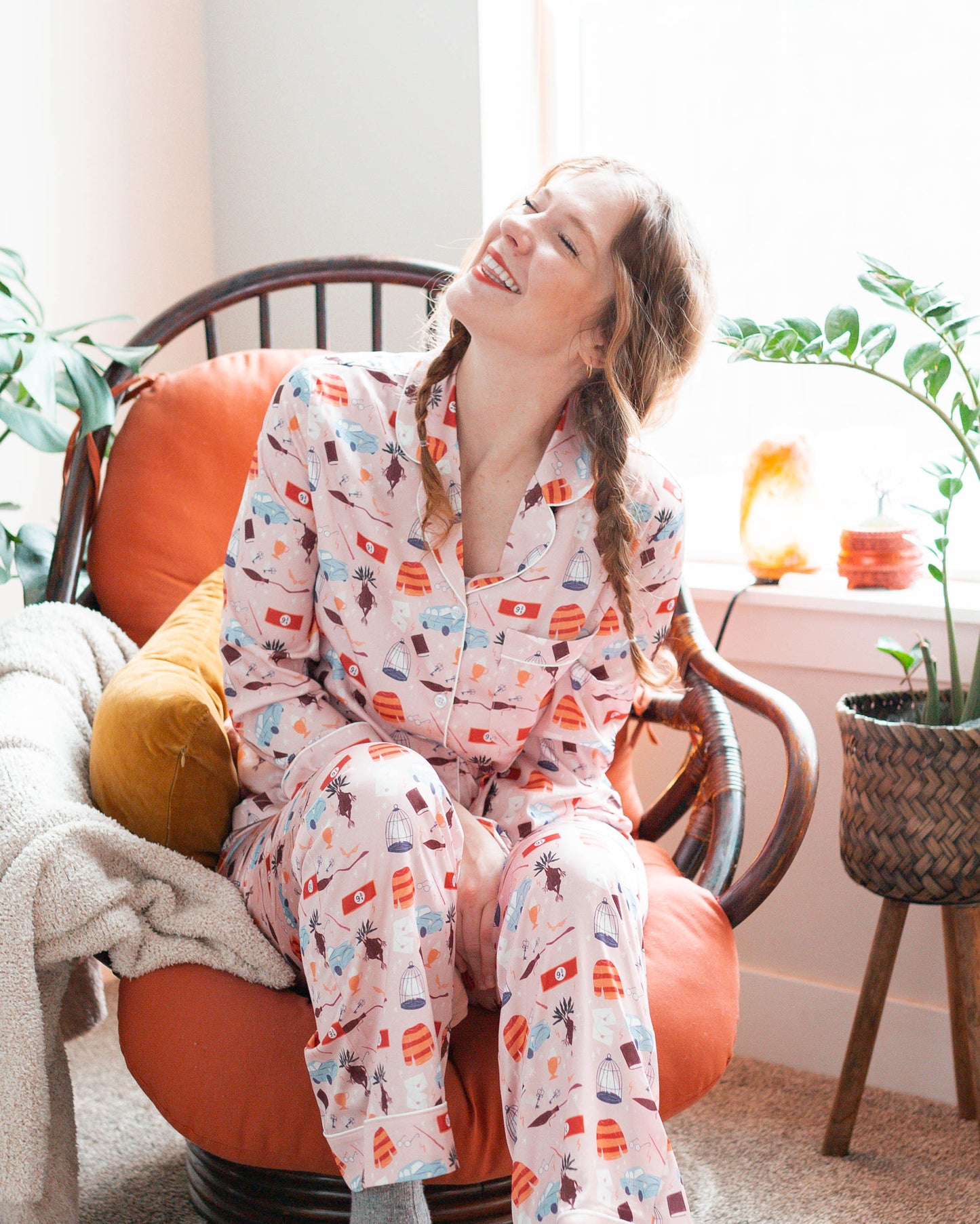 golden trio pajama set