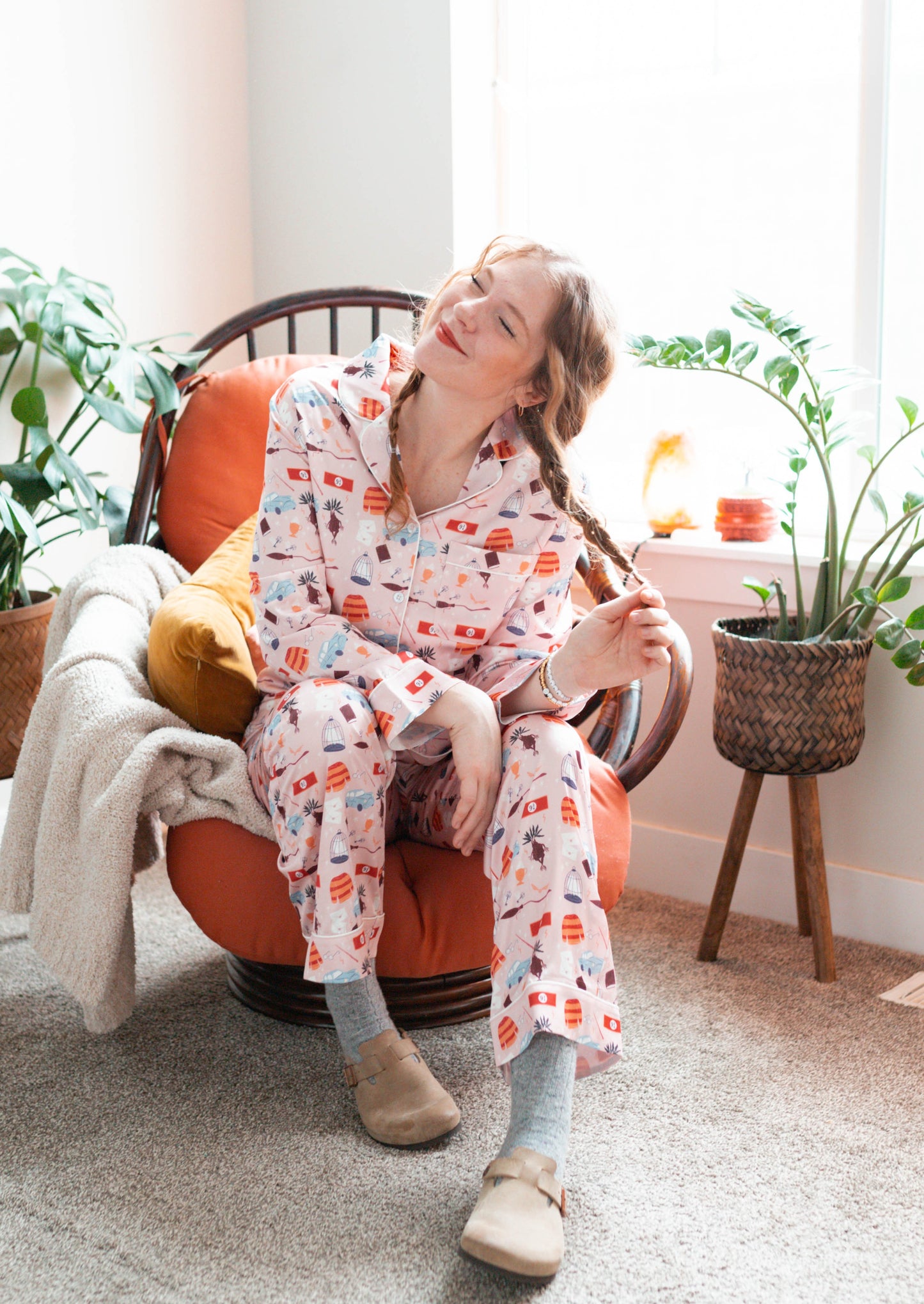 golden trio pajama set
