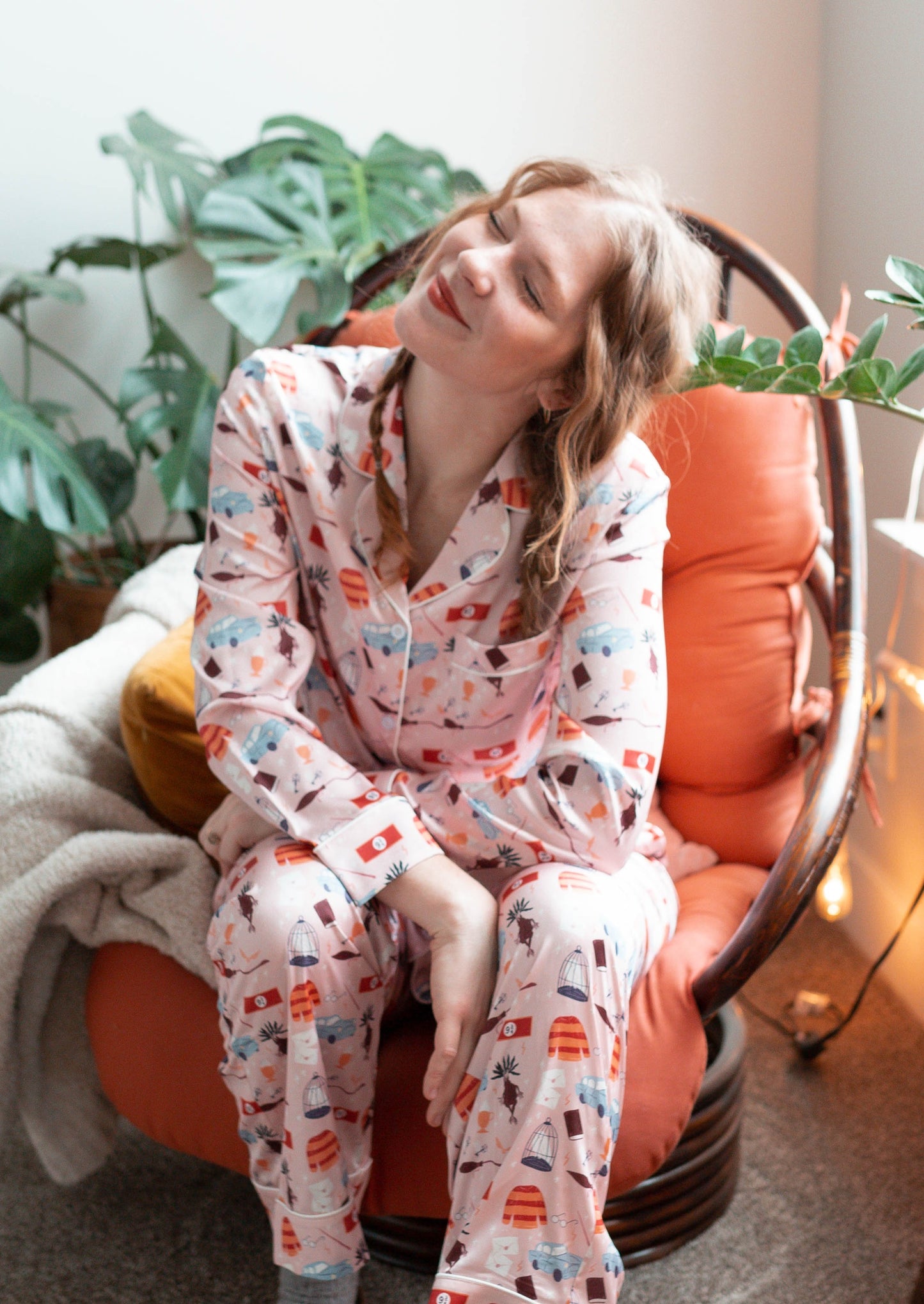 golden trio pajama set