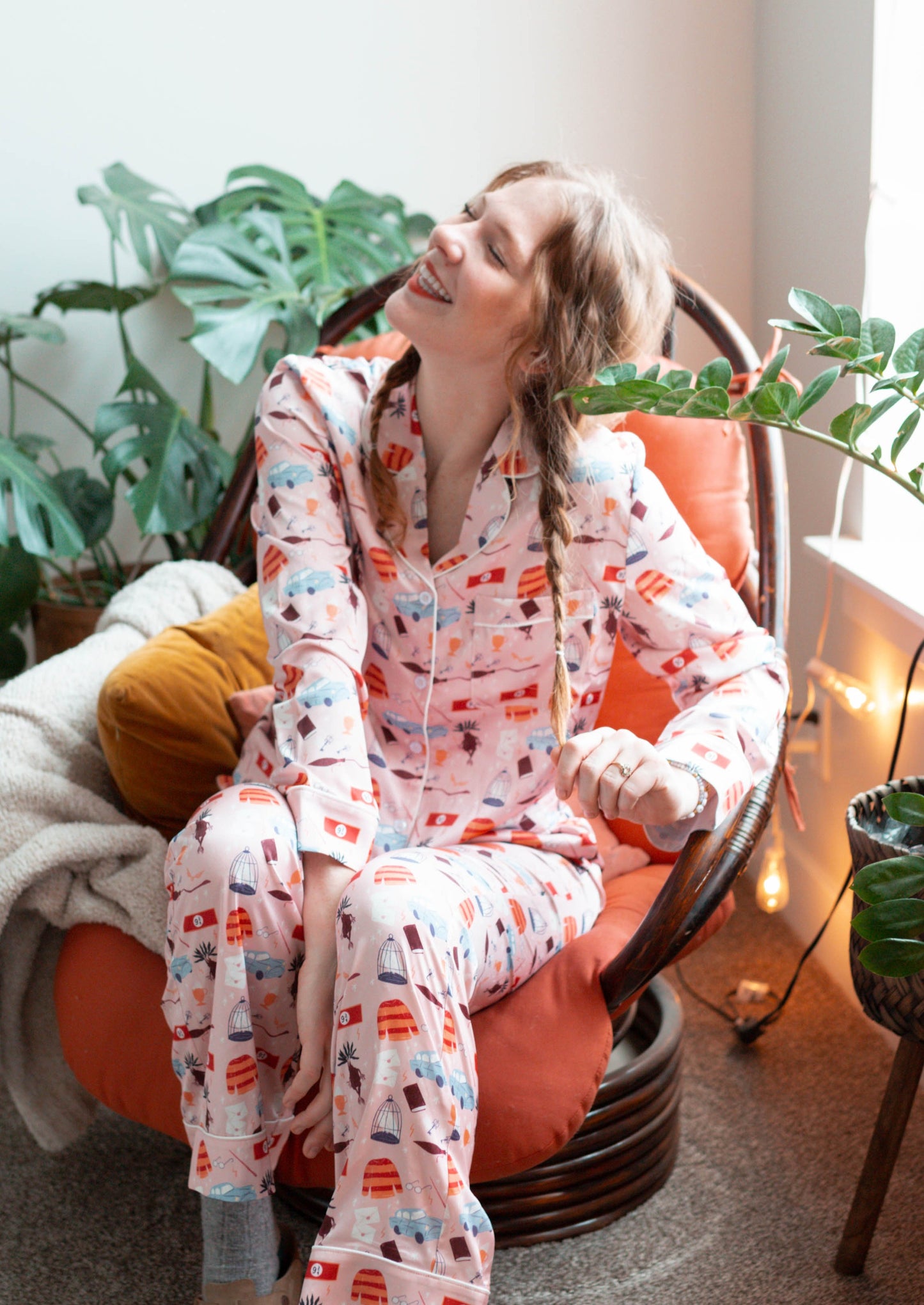 golden trio pajama set