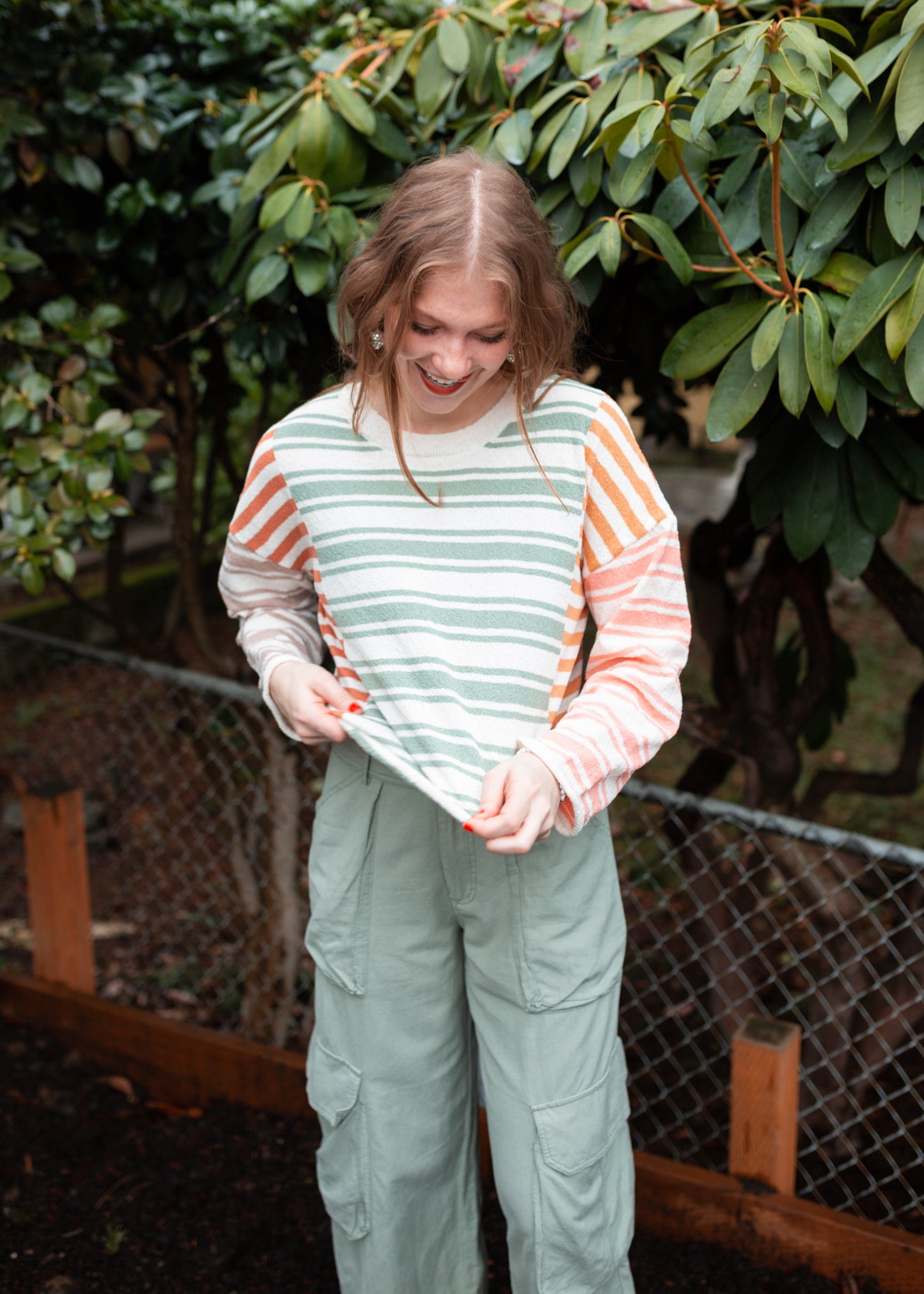 gred & forge color-block sweater